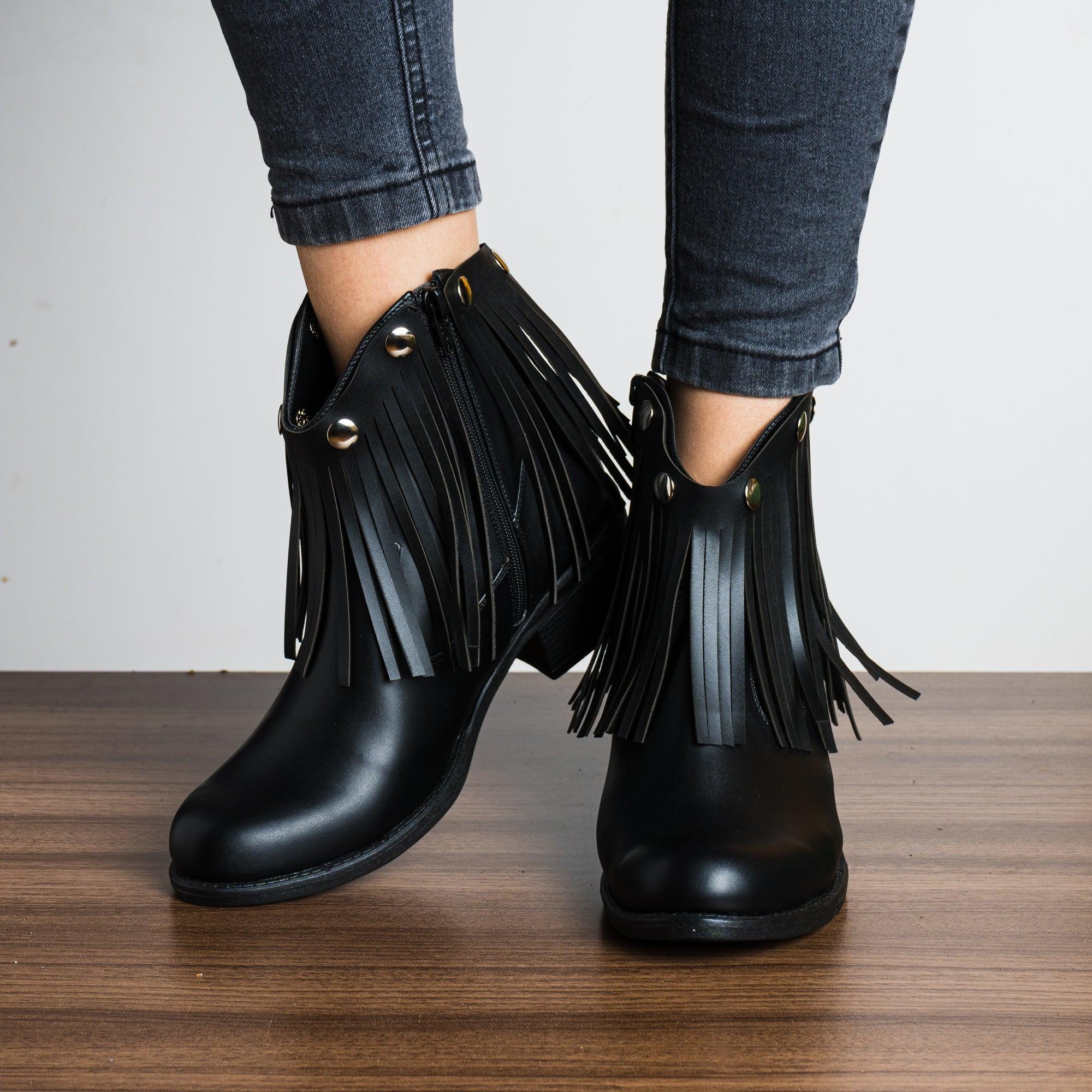 BOTAS MUJER EKATERINA NEGRO - 2