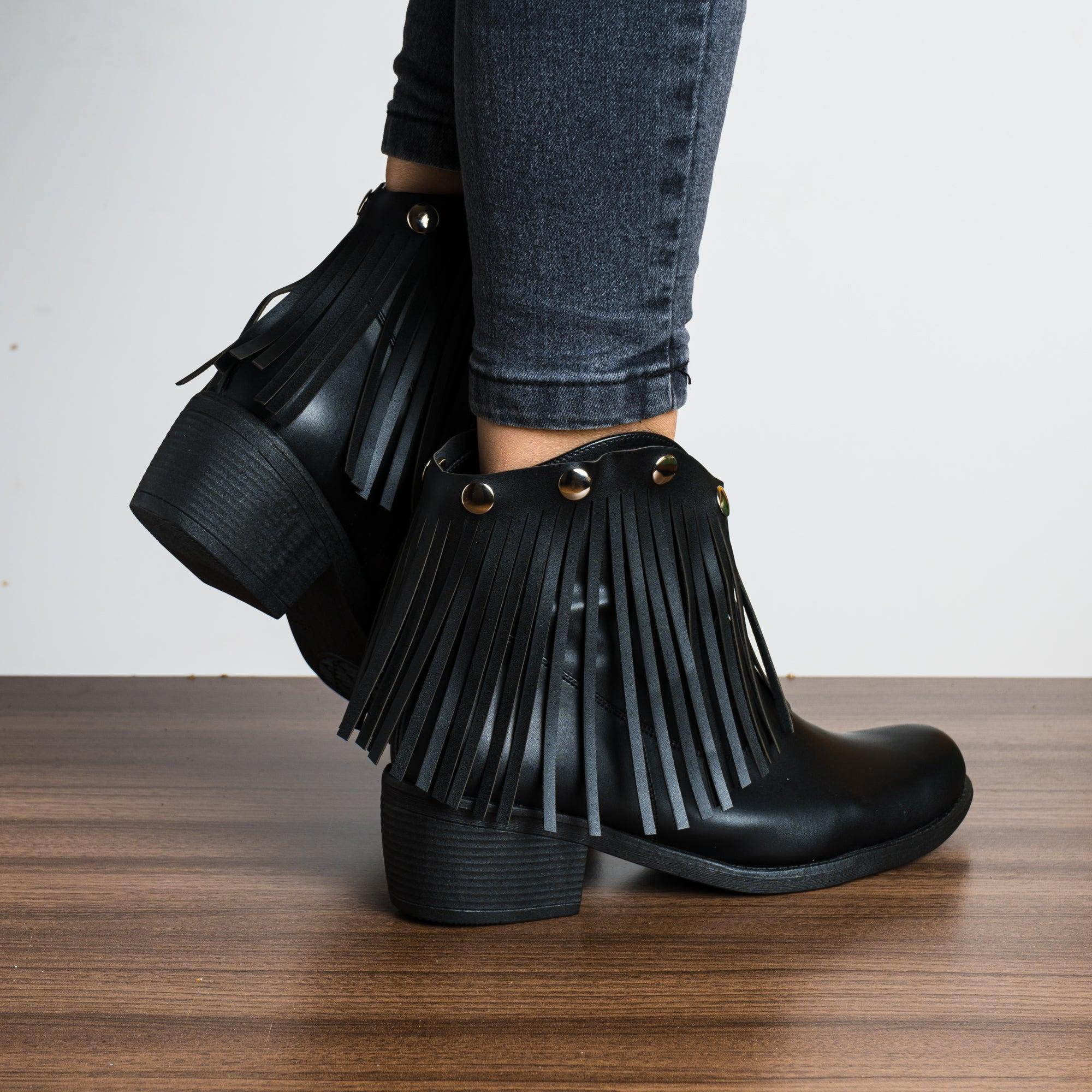 BOTAS MUJER EKATERINA NEGRO - 3