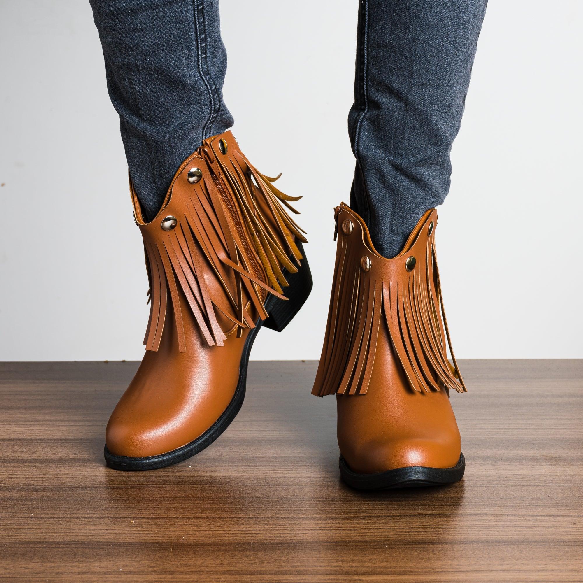 BOTAS MUJER EKATERINA CAMEL - 2