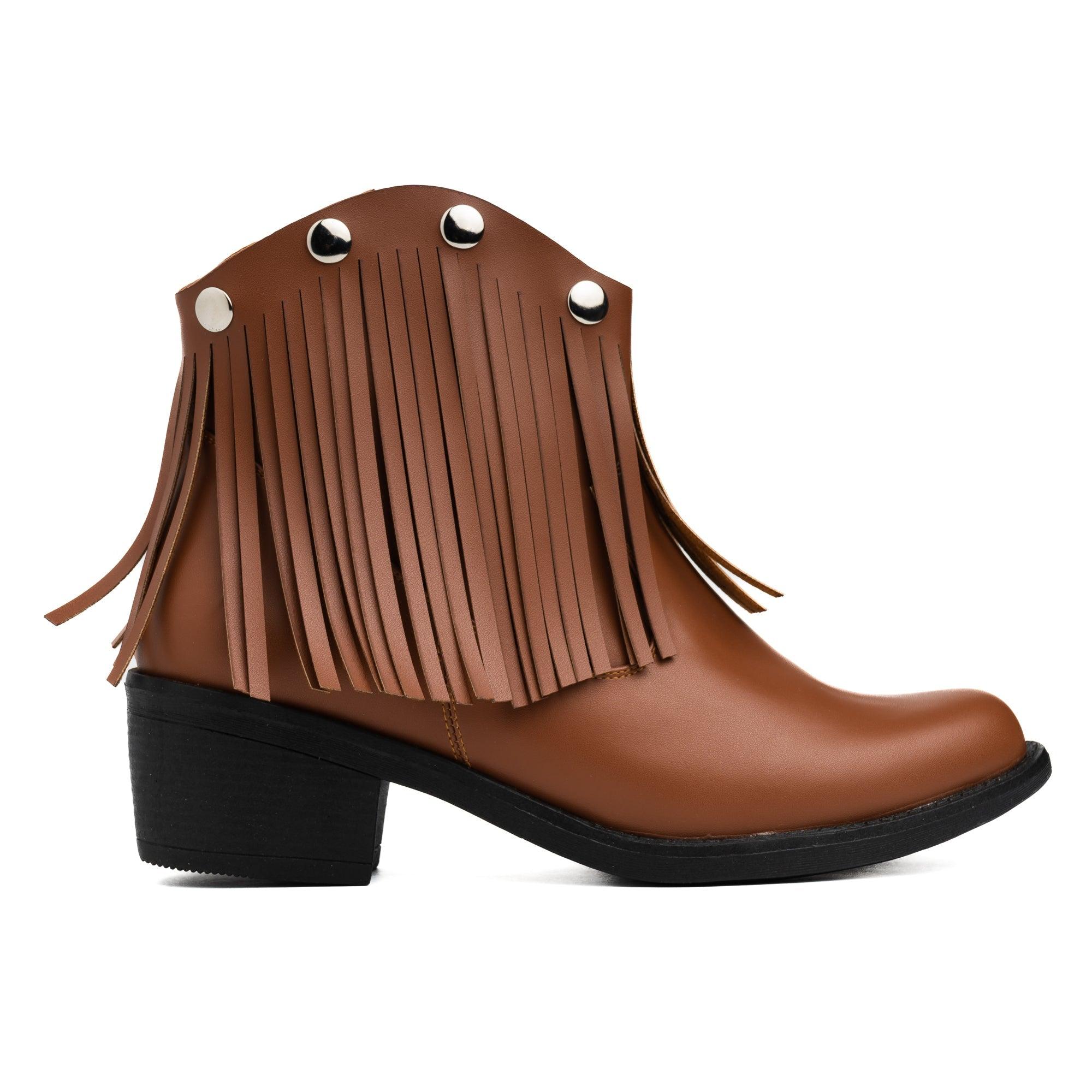 BOTAS MUJER EKATERINA CAMEL - 4