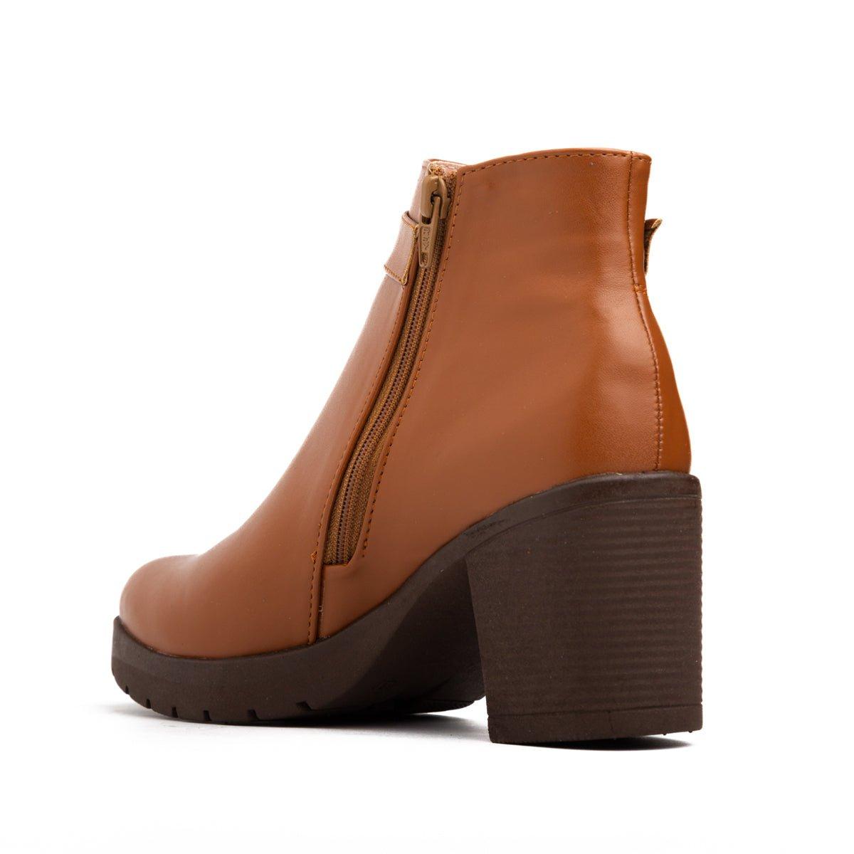 BOTINES MUJER CROWLEY CAMEL - 7