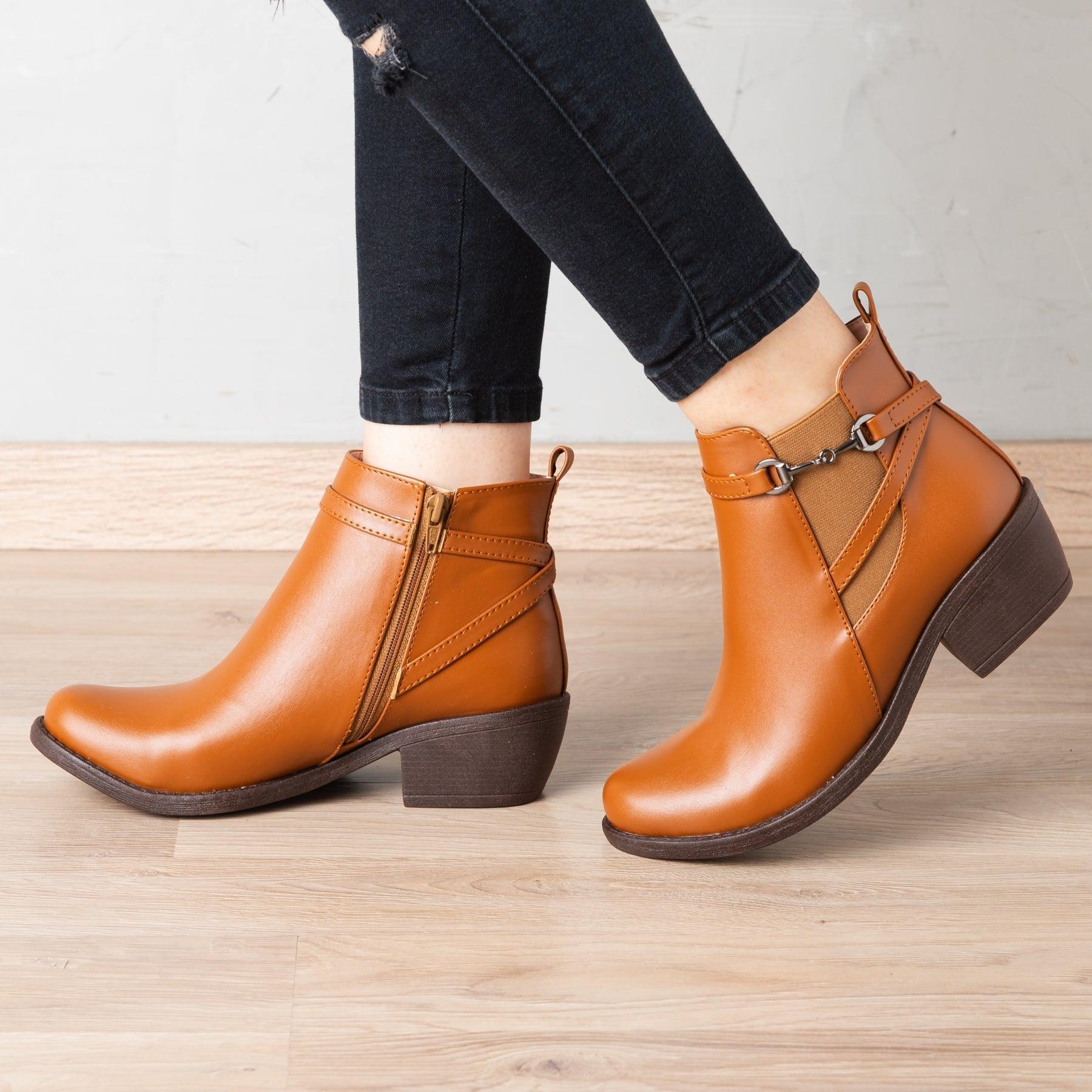 BOTINES MUJER YEAR CAMEL - 1