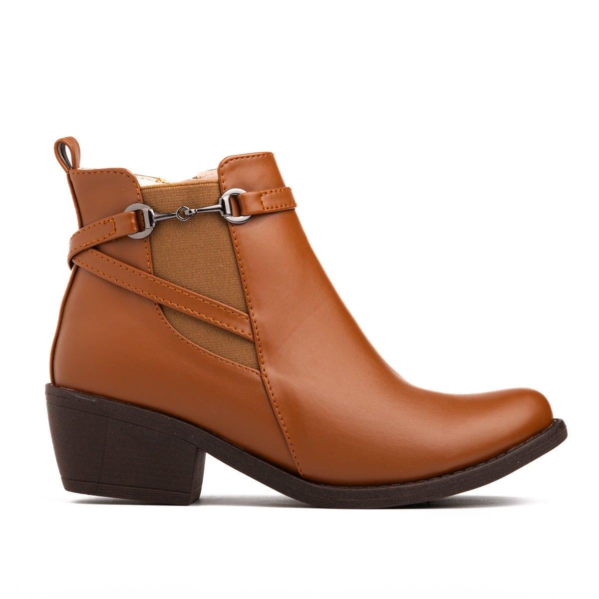 BOTINES MUJER YEAR CAMEL - 4