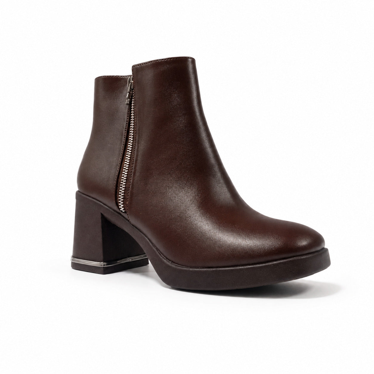 BOTINES MUJER KHEPRI MARRON - 5