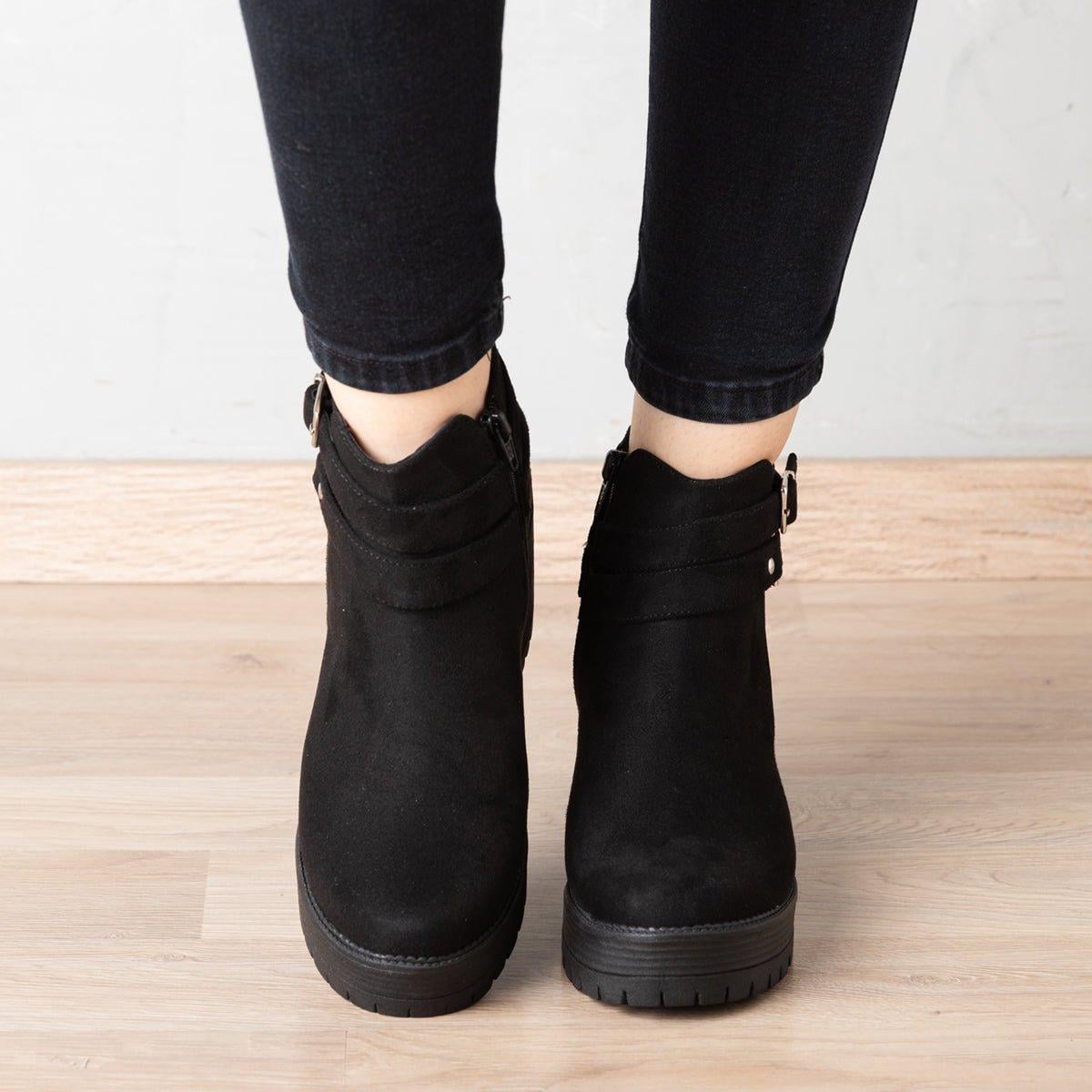 BOTAS MUJER DONIA NEGRO - 2