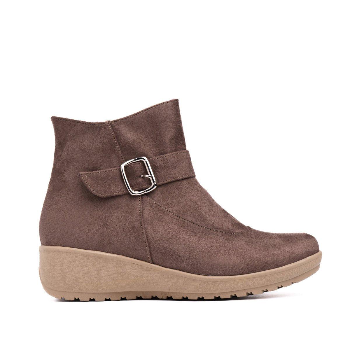 BOTINES MUJER CRESIDA TOPO - 5