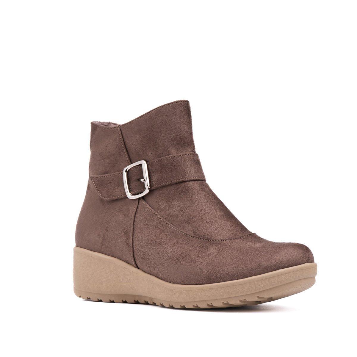 BOTINES MUJER CRESIDA TOPO - 6
