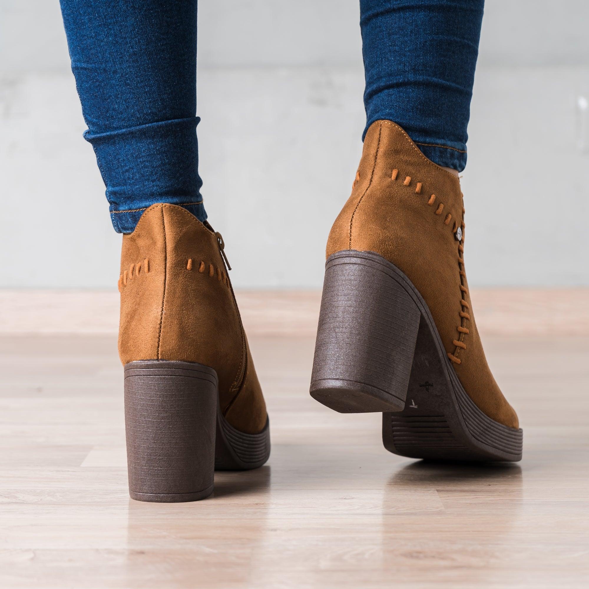 BOTINES MUJER SLOVA CAMEL - 3