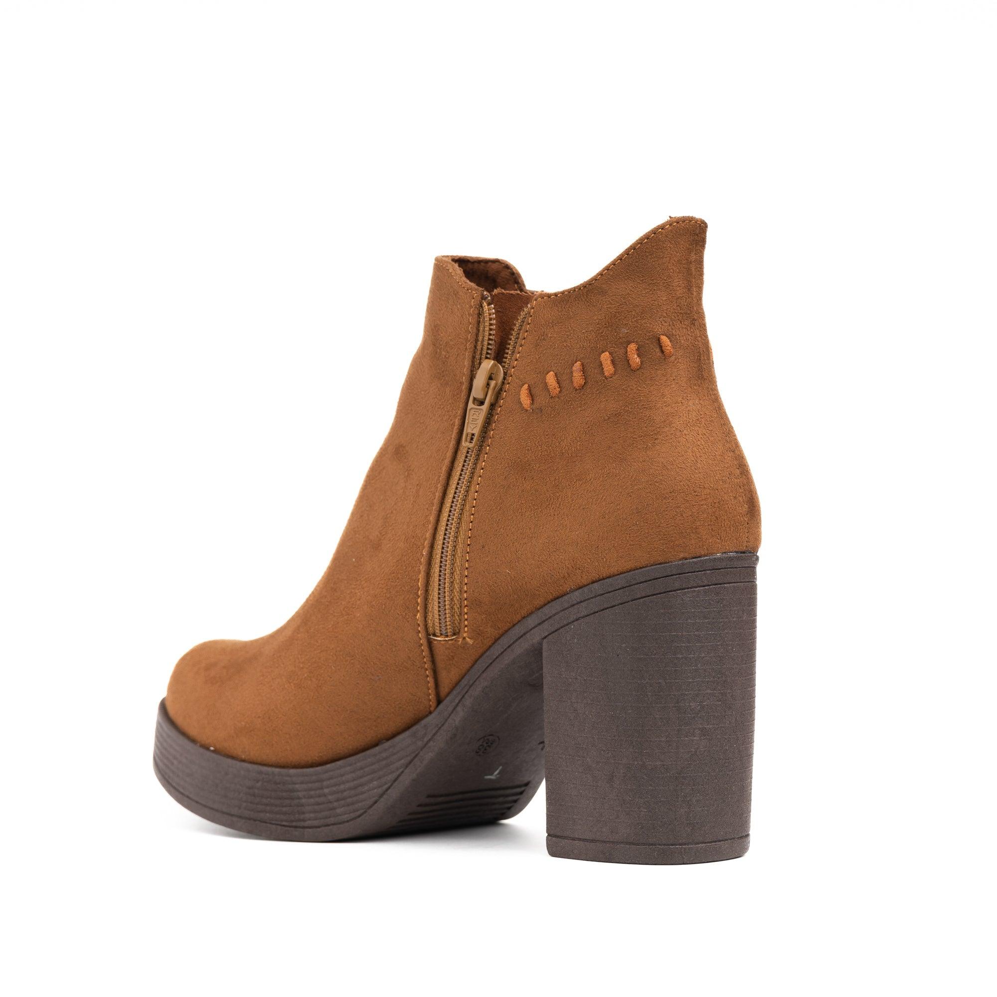 BOTINES MUJER SLOVA CAMEL - 6