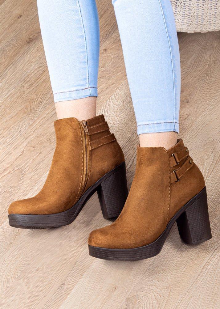 BOTAS MUJER SABADELL CAMEL - 2