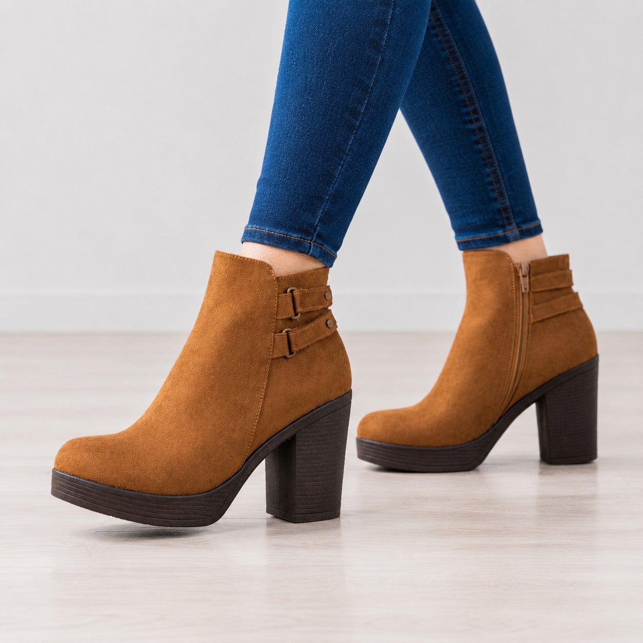 BOTAS MUJER SABADELL CAMEL - 3