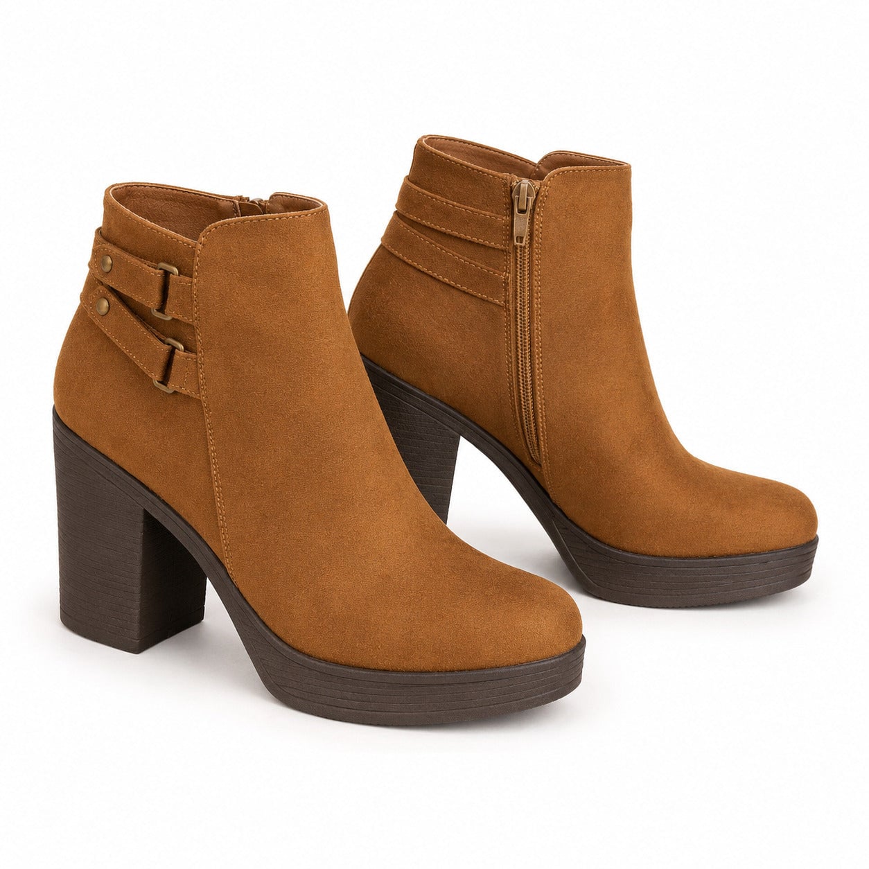 BOTAS MUJER SABADELL CAMEL - 6