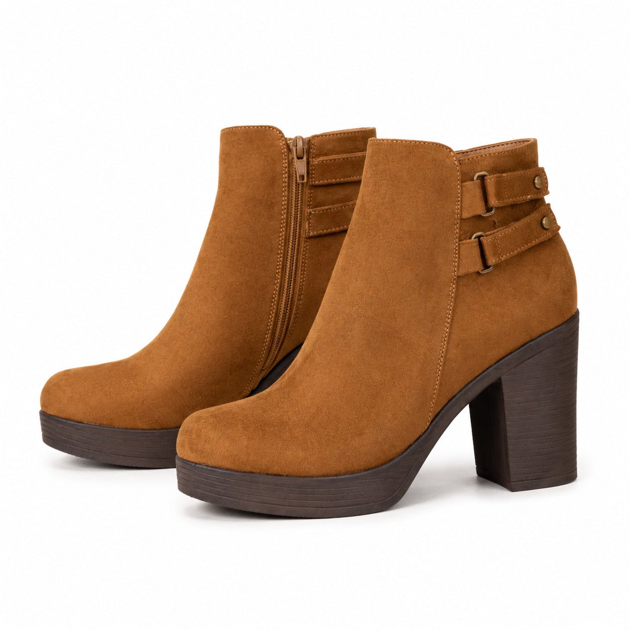 BOTAS MUJER SABADELL CAMEL - 7