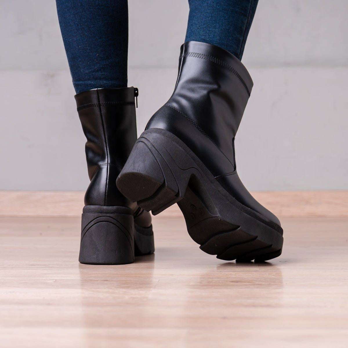 BOTINES MUJER NADIA NEGRO - 3