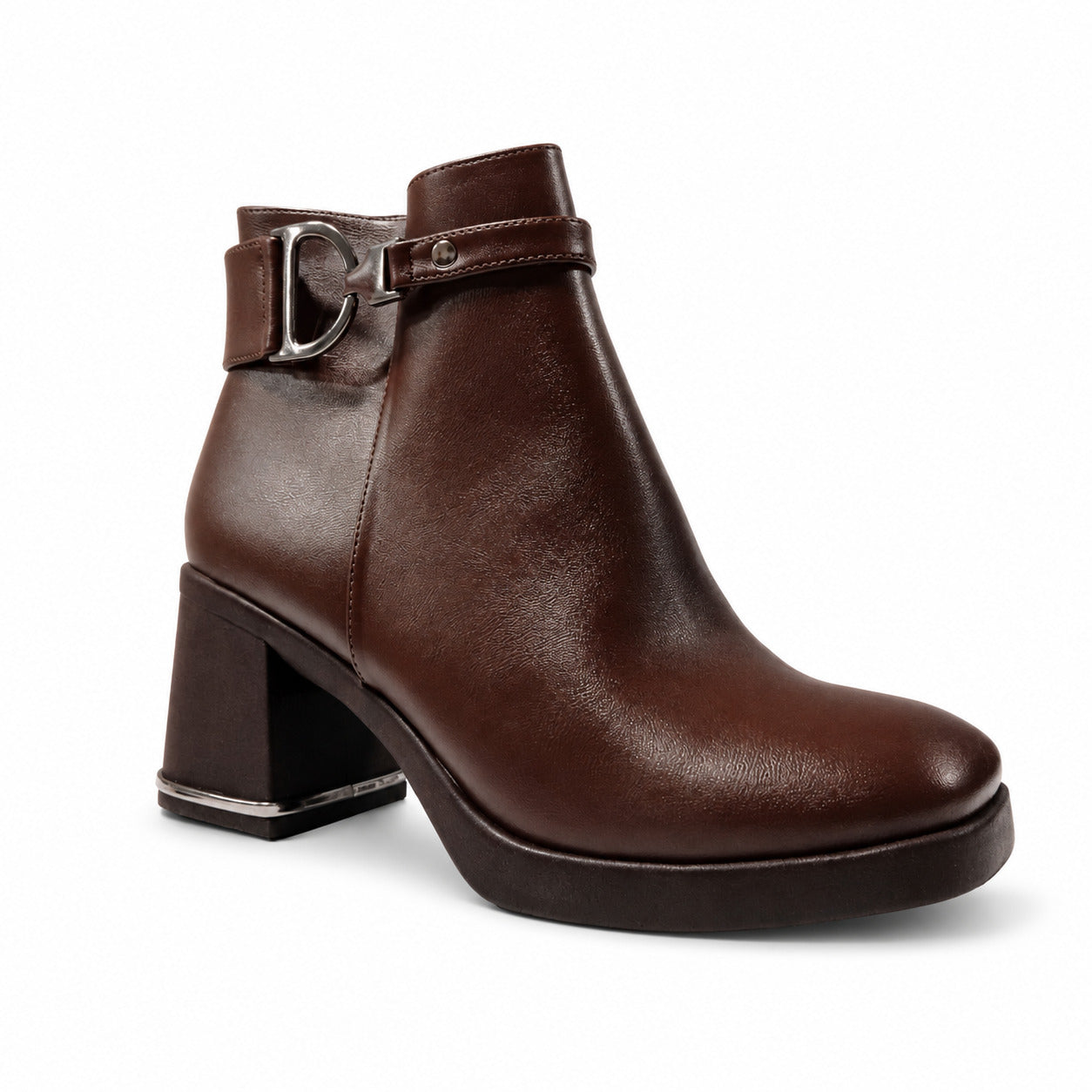 BOTINES MUJER DIONO MARRÓN - 5