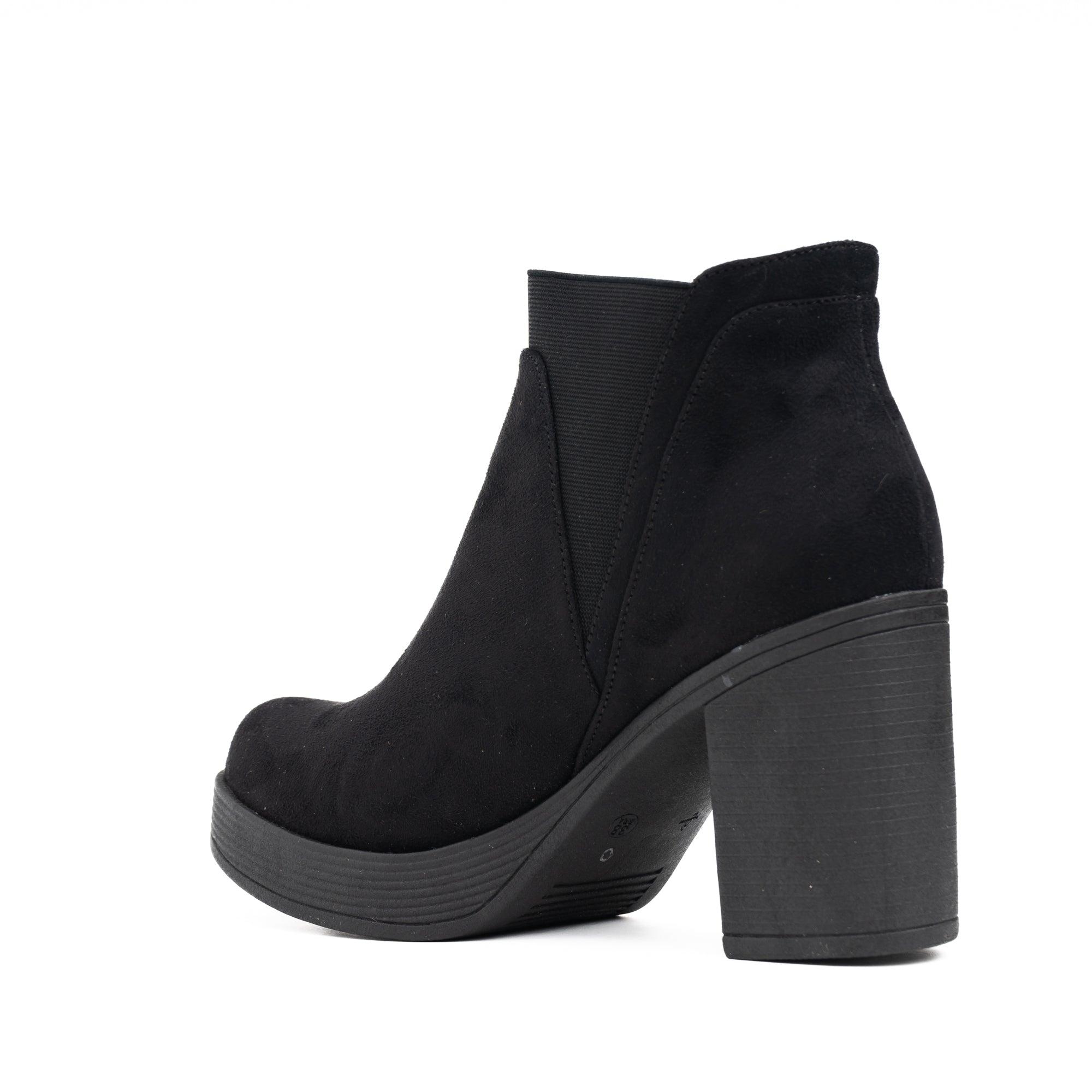 BOTINES MUJER UIV NEGRO - 6