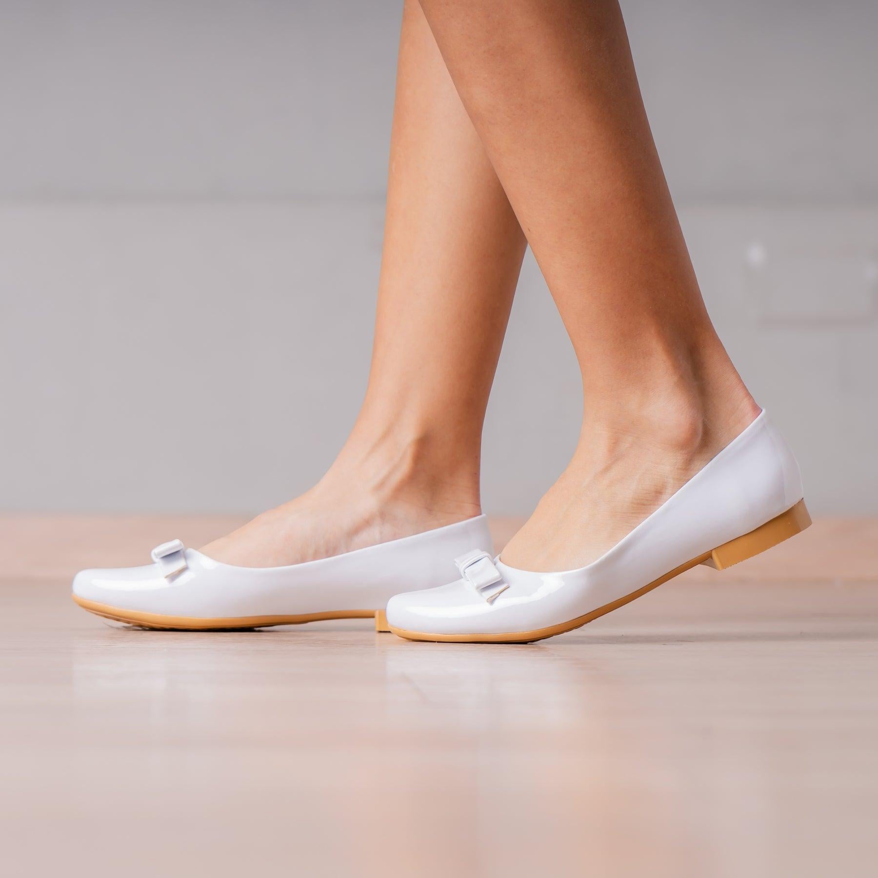 BALLERINAS MUJER ELUNEY BLANCO - 1
