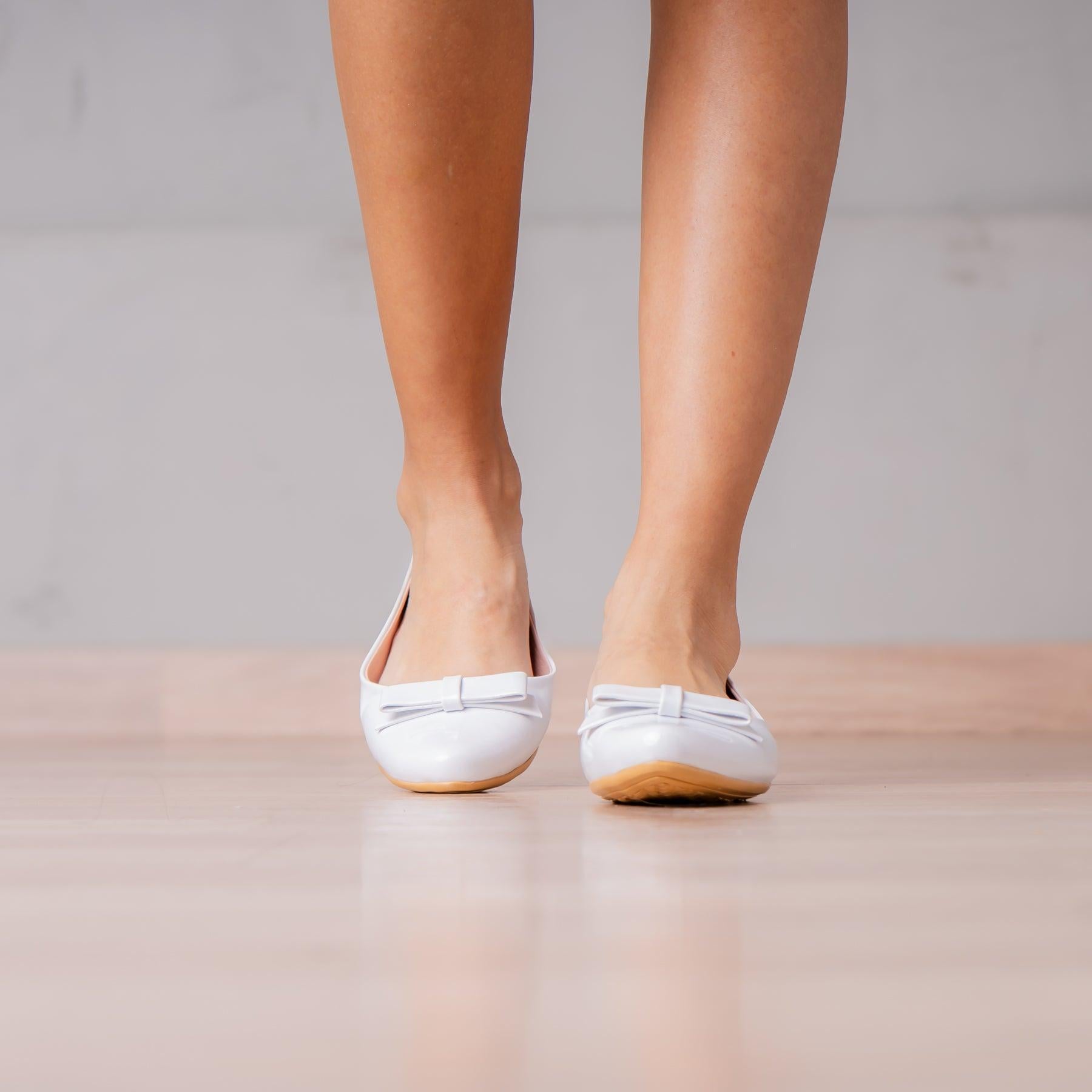 BALLERINAS MUJER ELUNEY BLANCO - 2