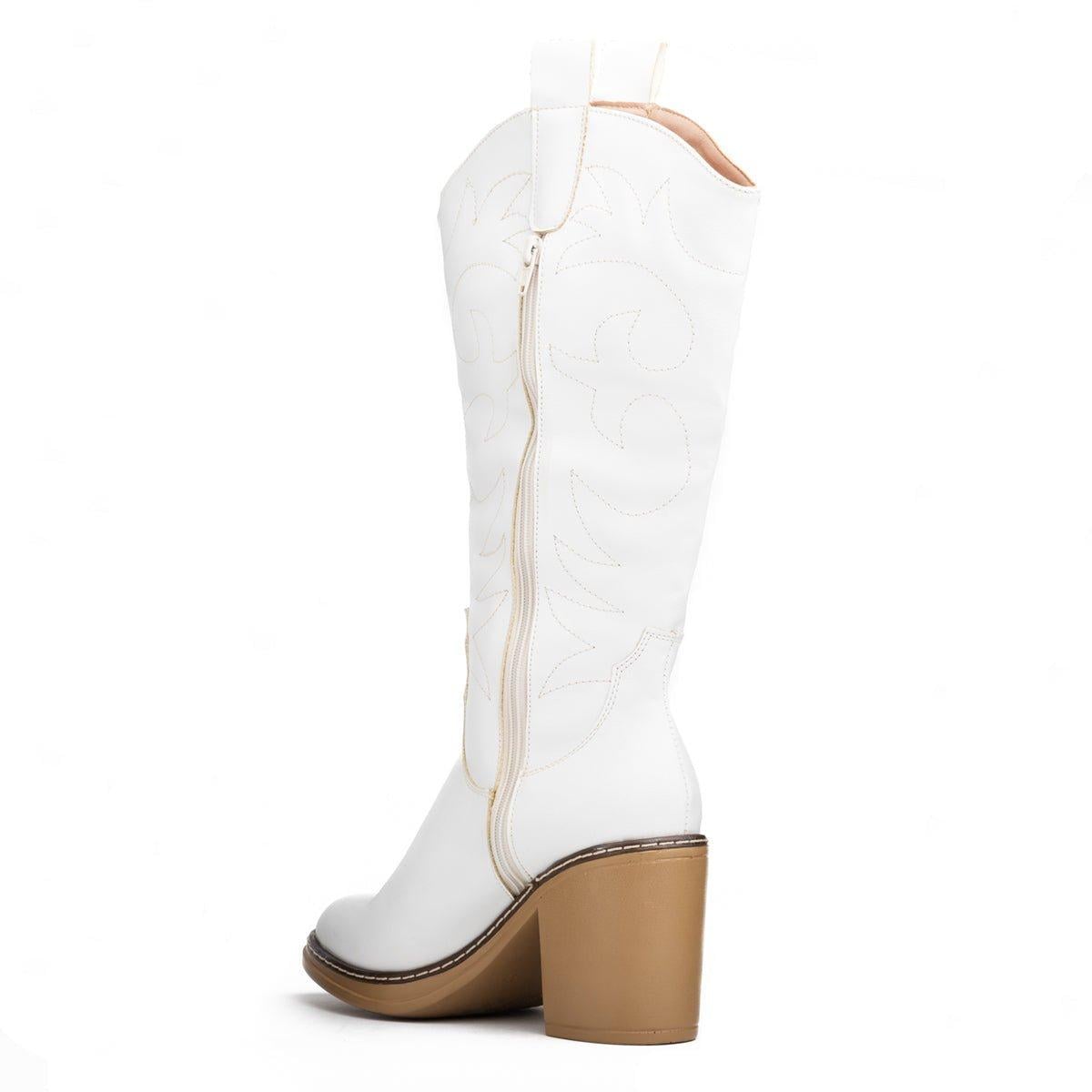 BOTAS MUJER SNAKER BLANCO - 4