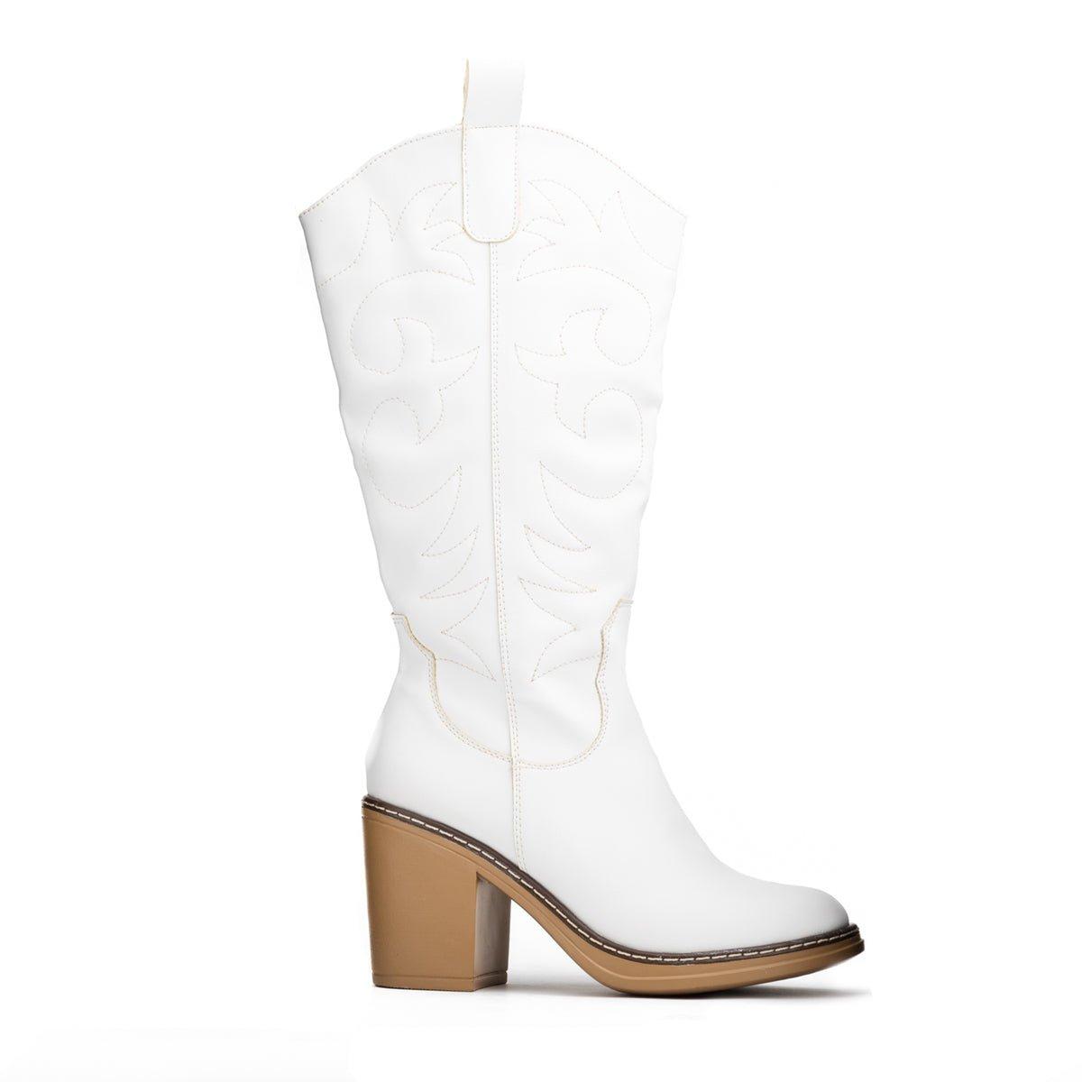 BOTAS MUJER SNAKER BLANCO - 6