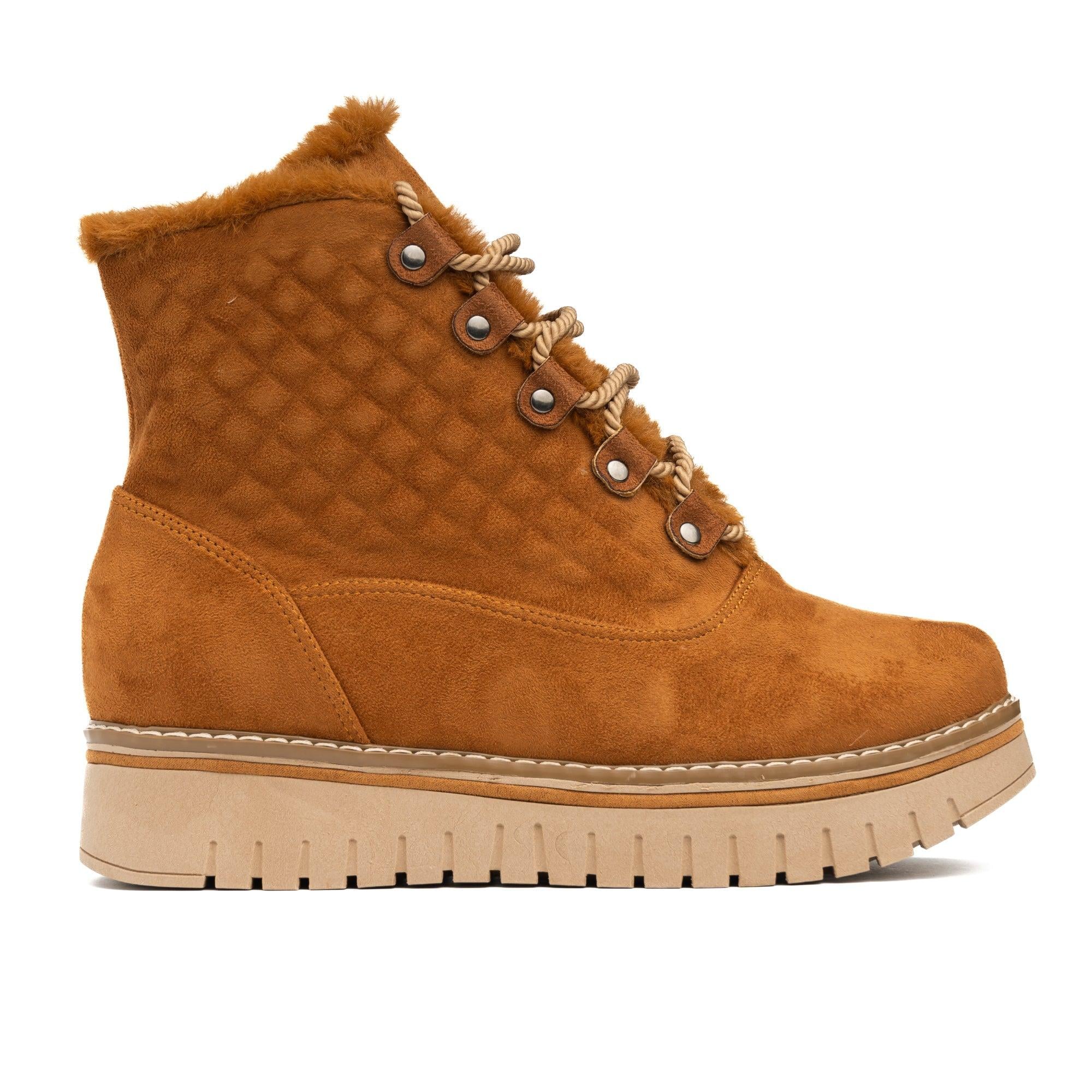 BOTAS MUJER MILUSKY CAMEL - 4