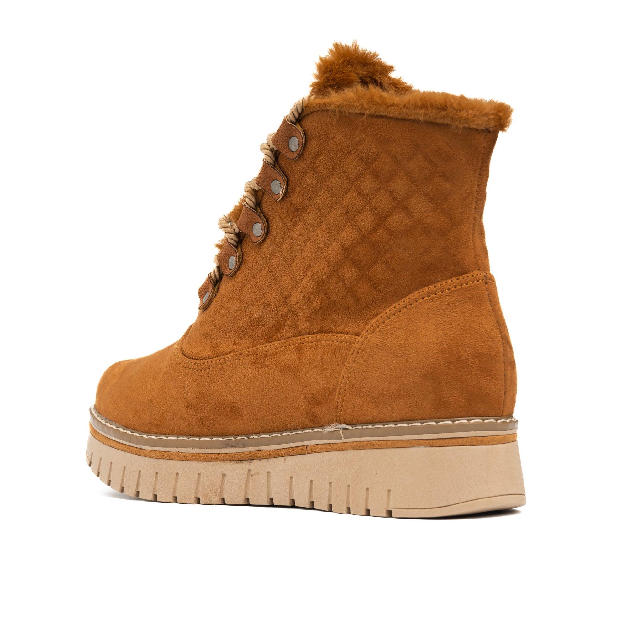 BOTAS MUJER MILUSKY CAMEL - 6