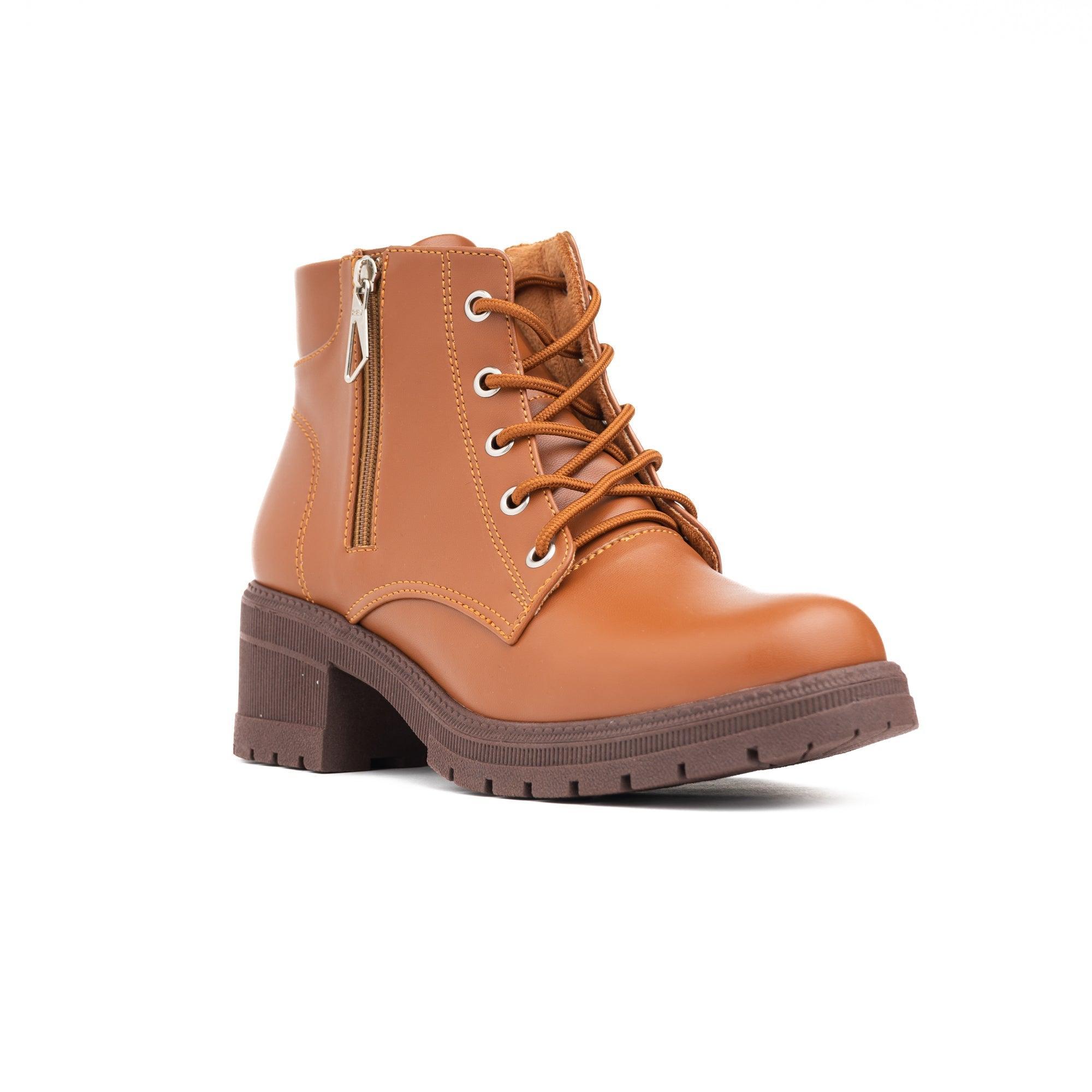 BOTINES MUJER BASTET CAMEL - 5