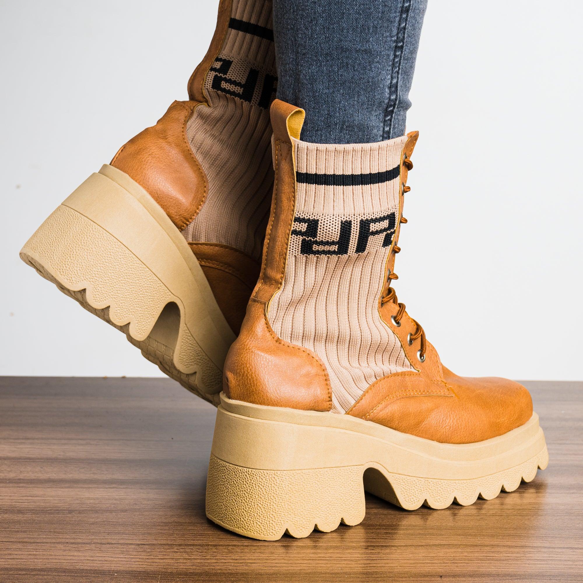 BOTAS MUJER TAMOW CAMEL - 3