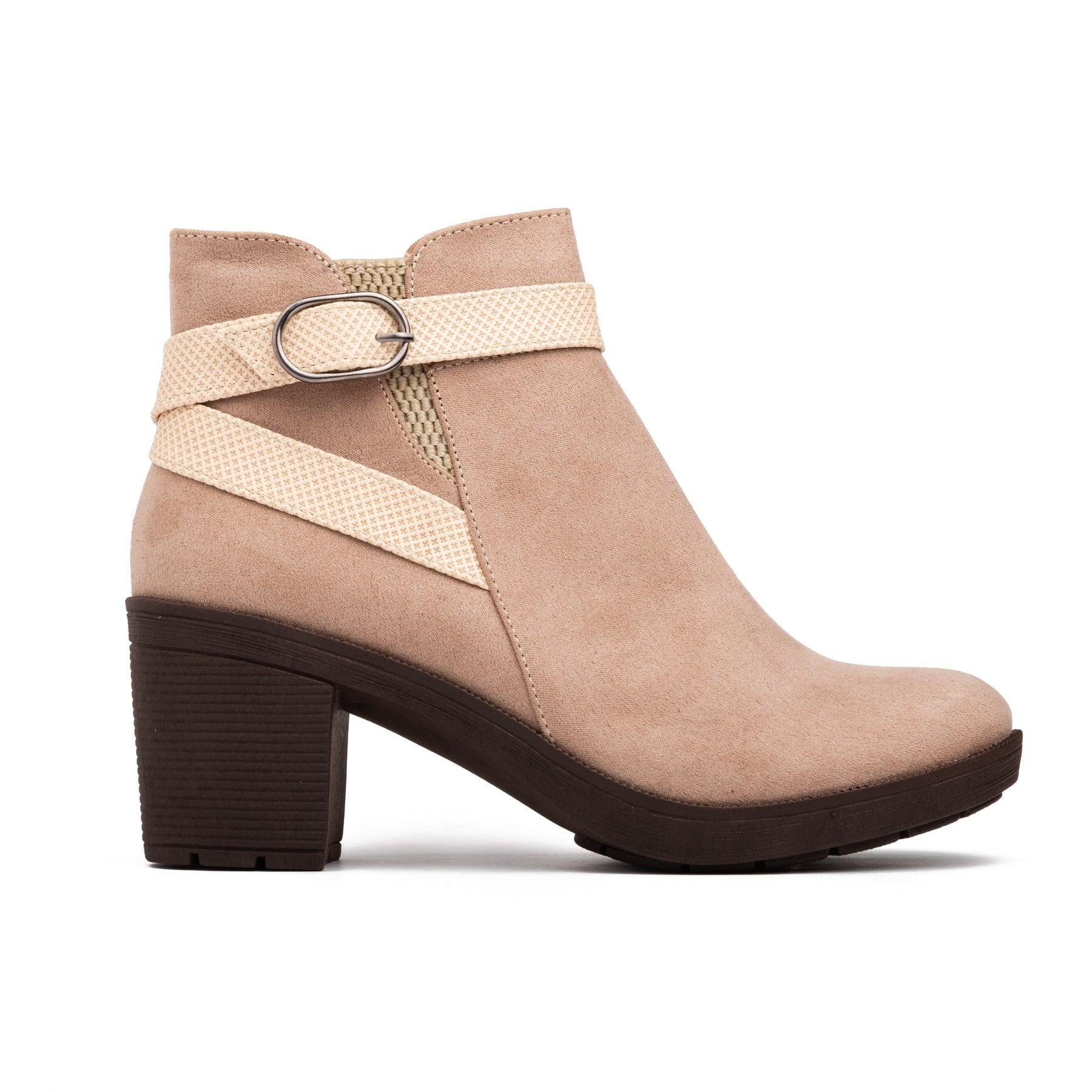 BOTINES MUJER WAVRE TOPO - 4