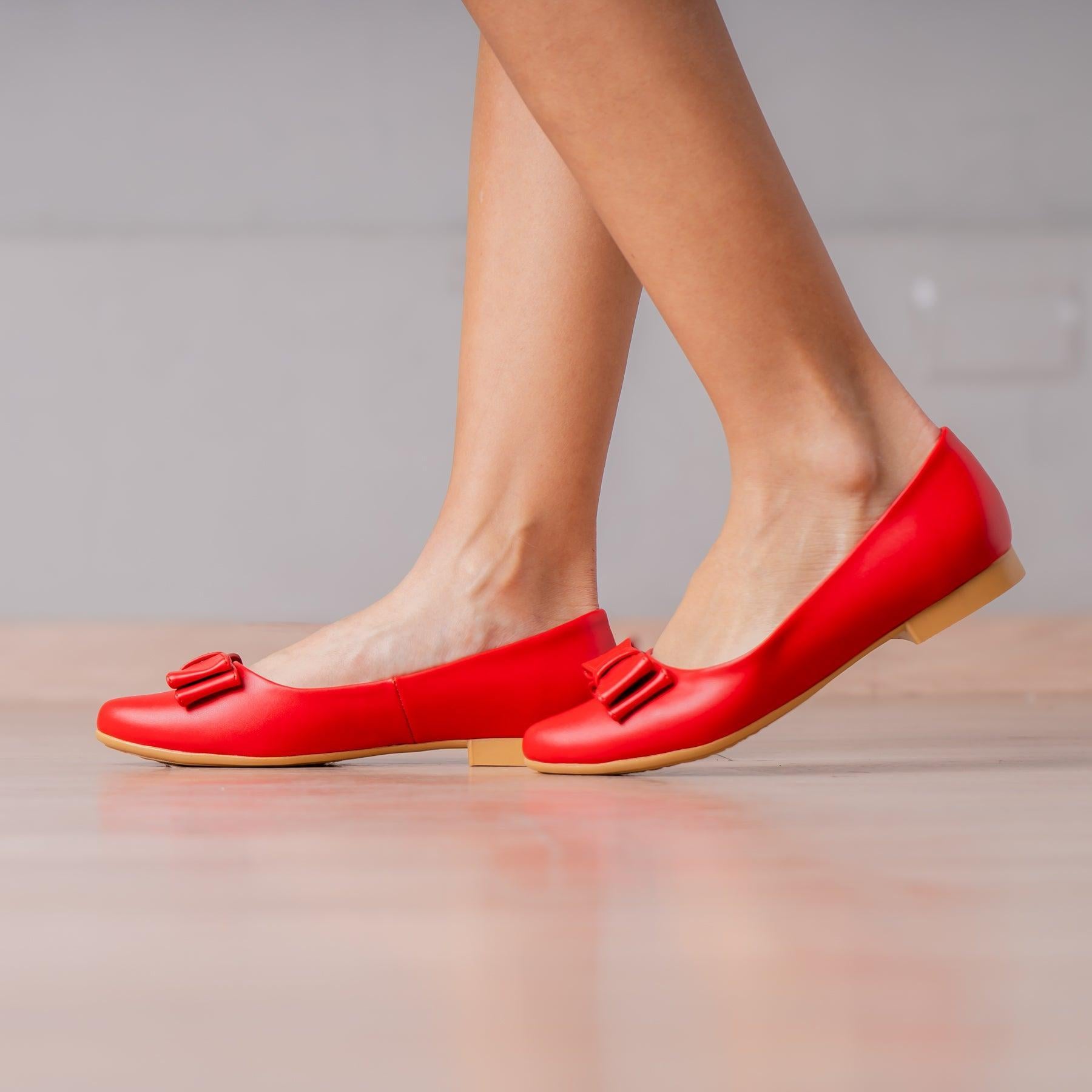 BALLERINAS MUJER NAYANA ROJO - 1