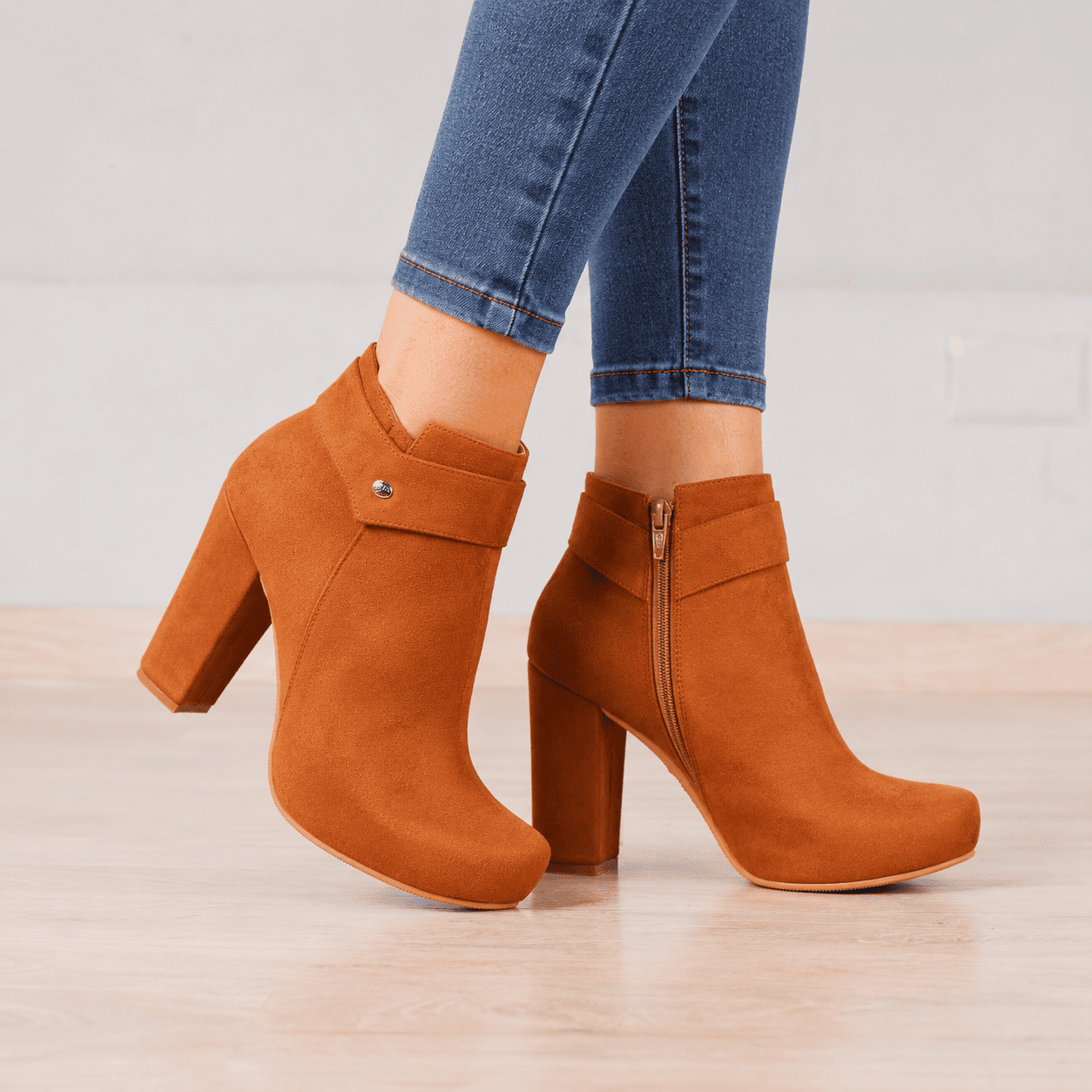 BOTAS MUJER ARASHI CAMEL - 2