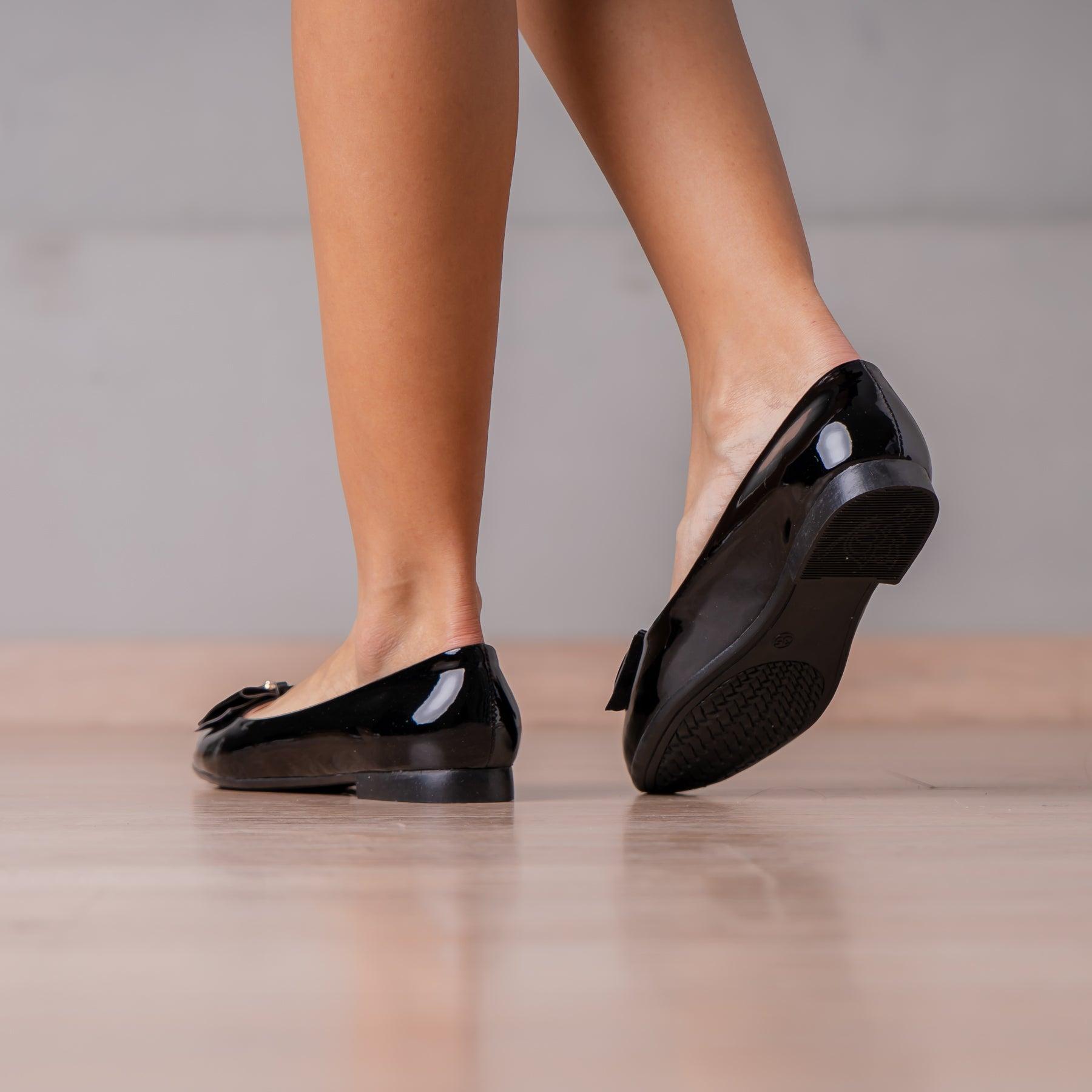 BALLERINAS MUJER SAFIYA NEGRO CHAROL - 3
