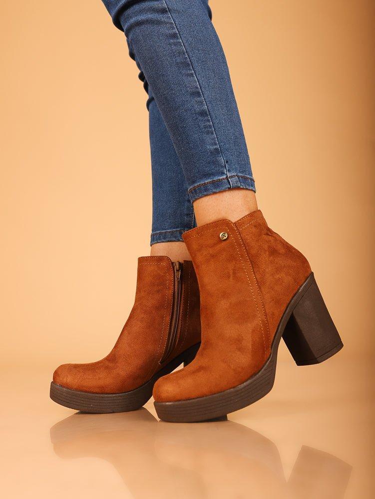 BOTAS MUJER COLONY CAMEL - 1