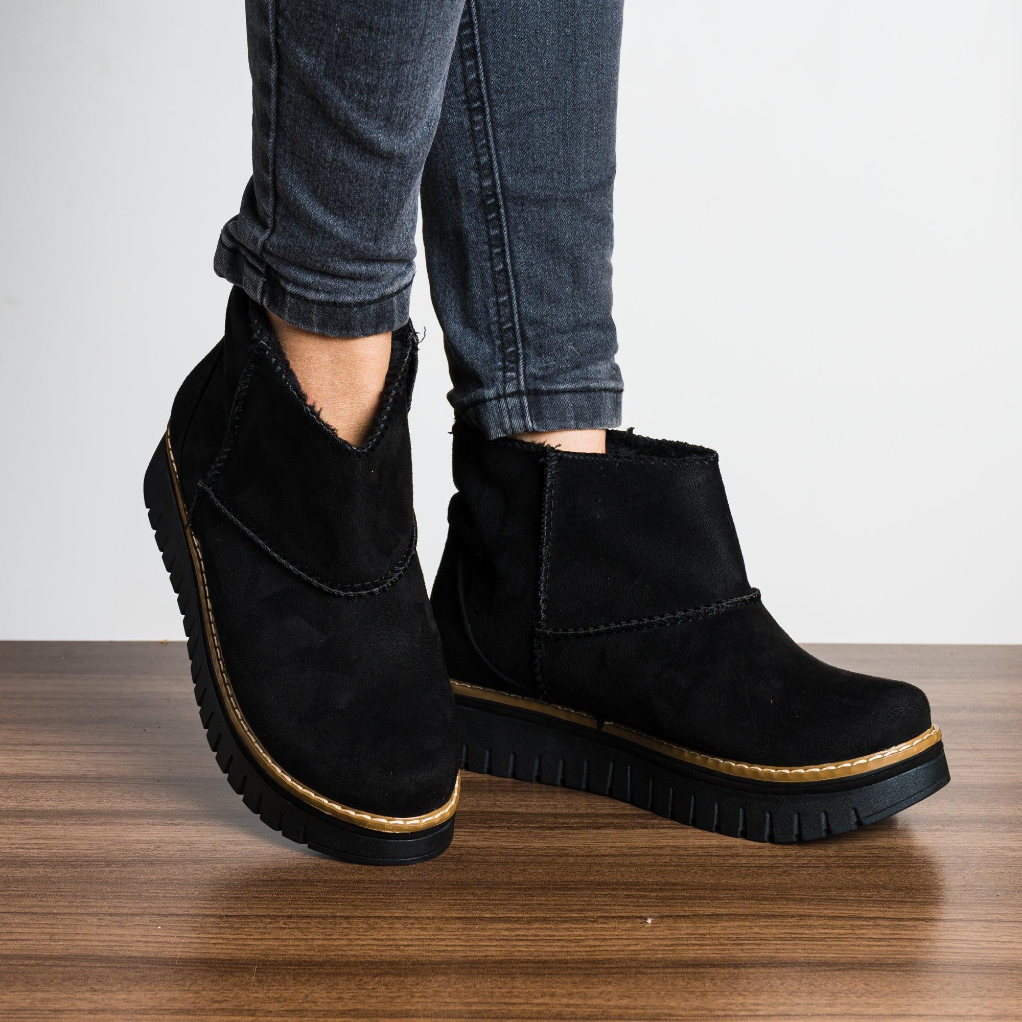 BOTINES MUJER AMIRA NEGRO - 1