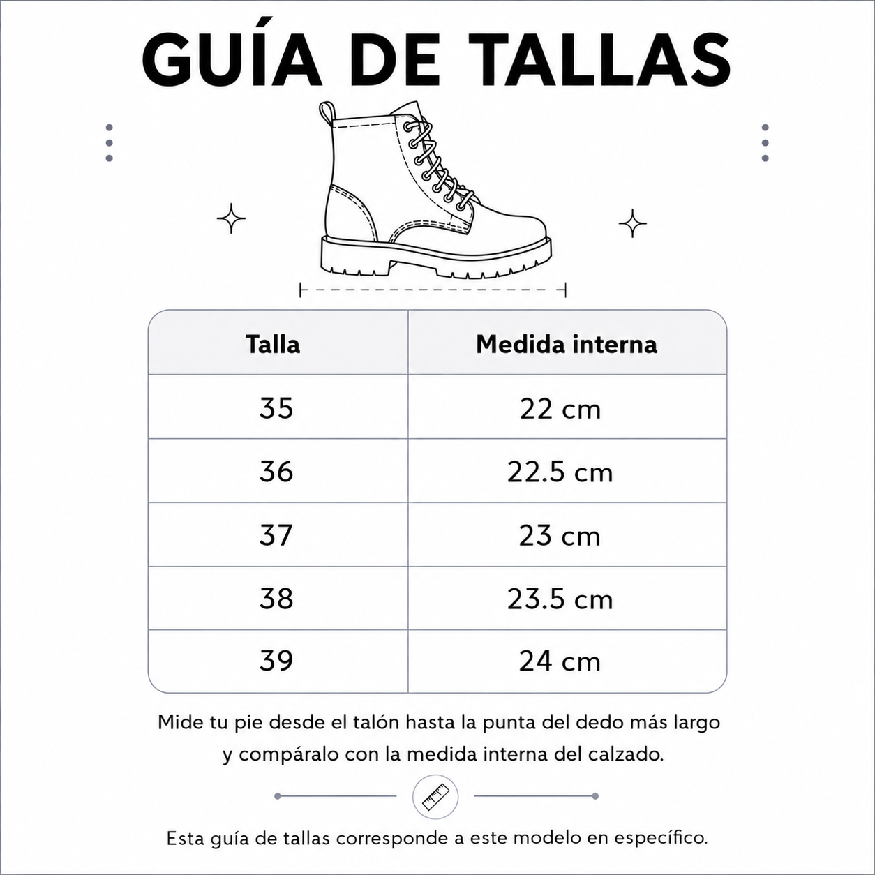 BOTINES MUJER AMIRA NEGRO - 7