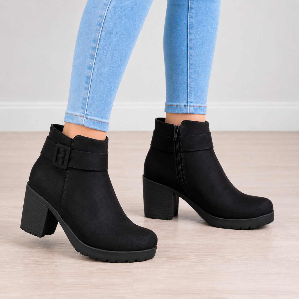 BOTINES MUJER KIEV NEGRO - 3