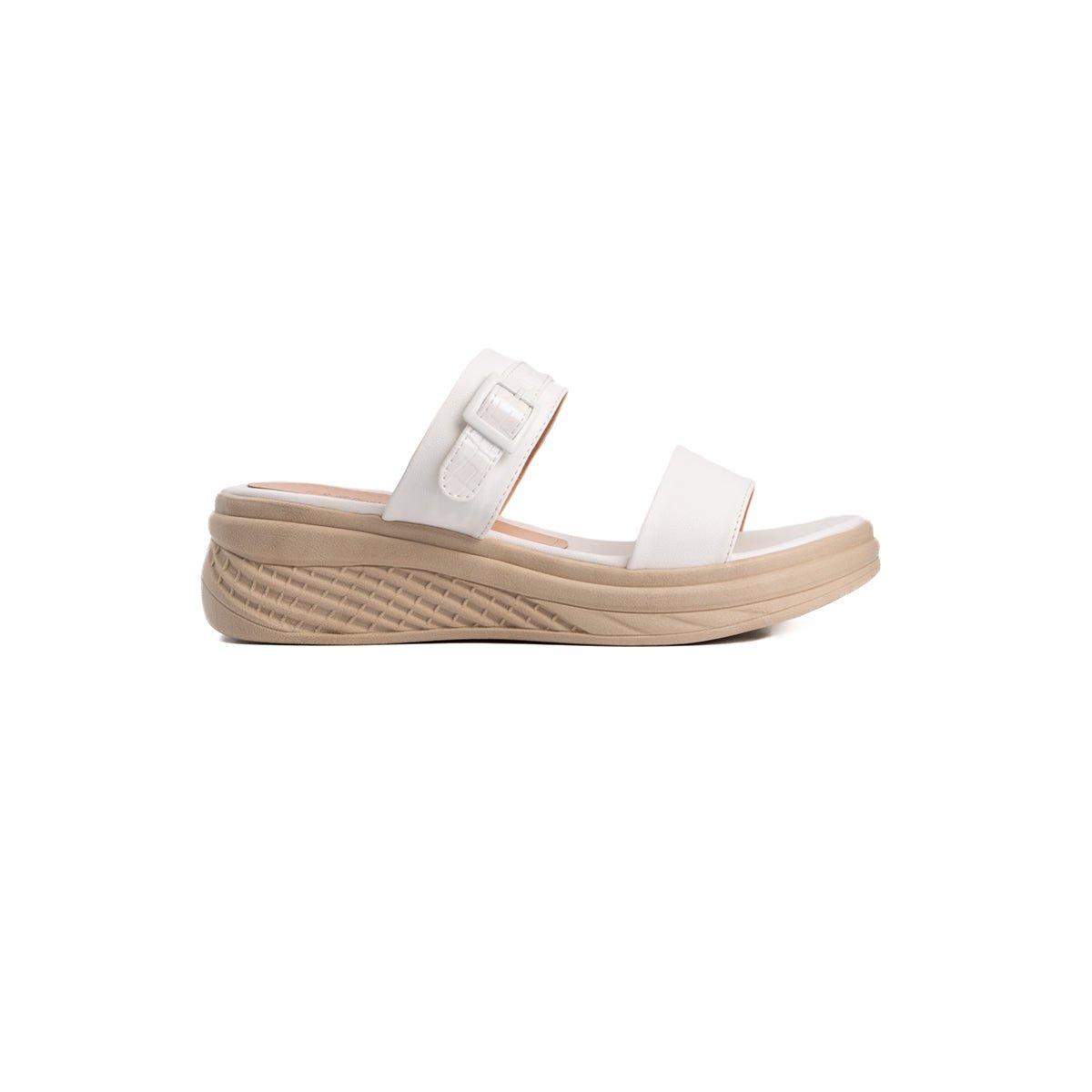 SANDALIAS CASUALES MUJER YUBI BLANCO - 4