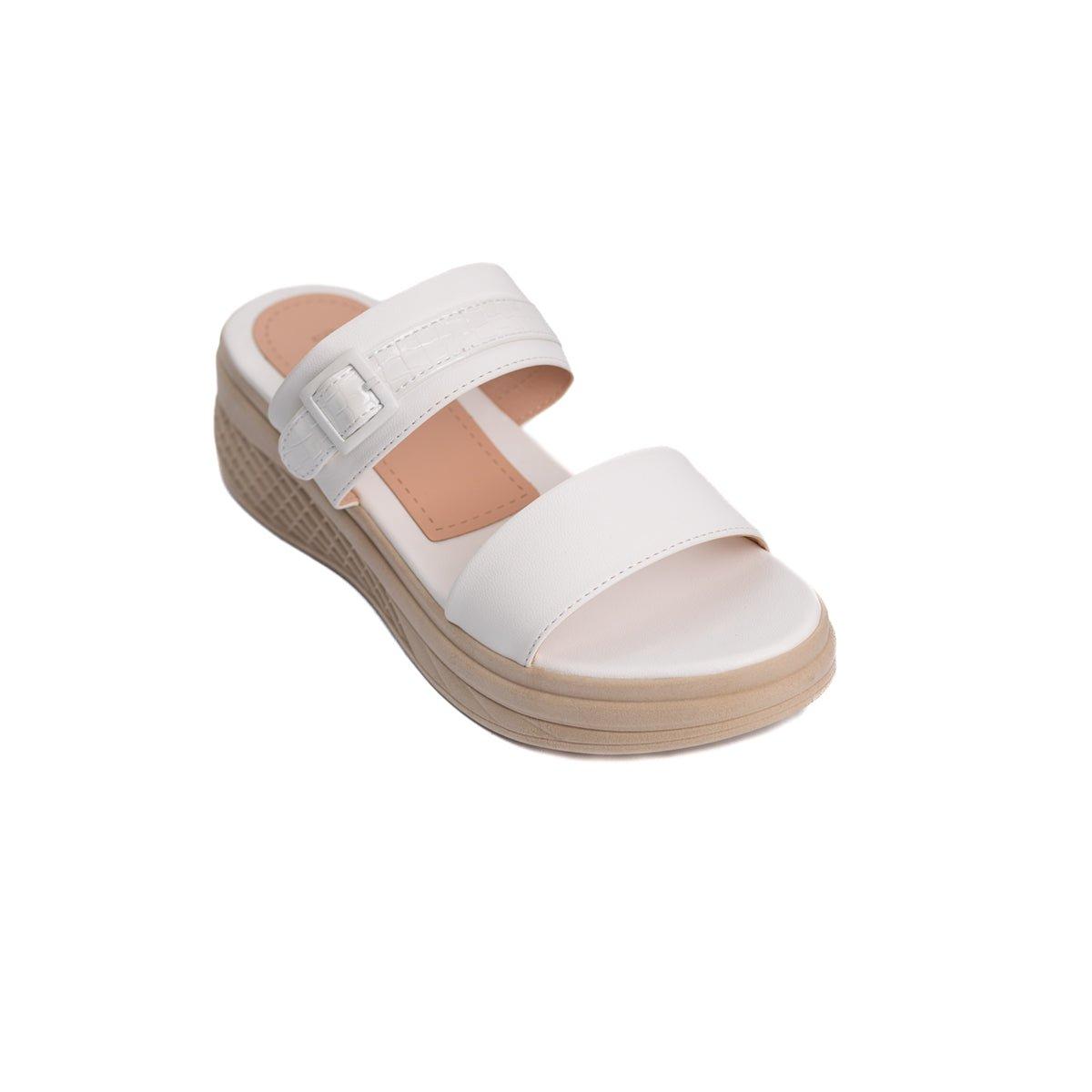 SANDALIAS CASUALES MUJER YUBI BLANCO - 5