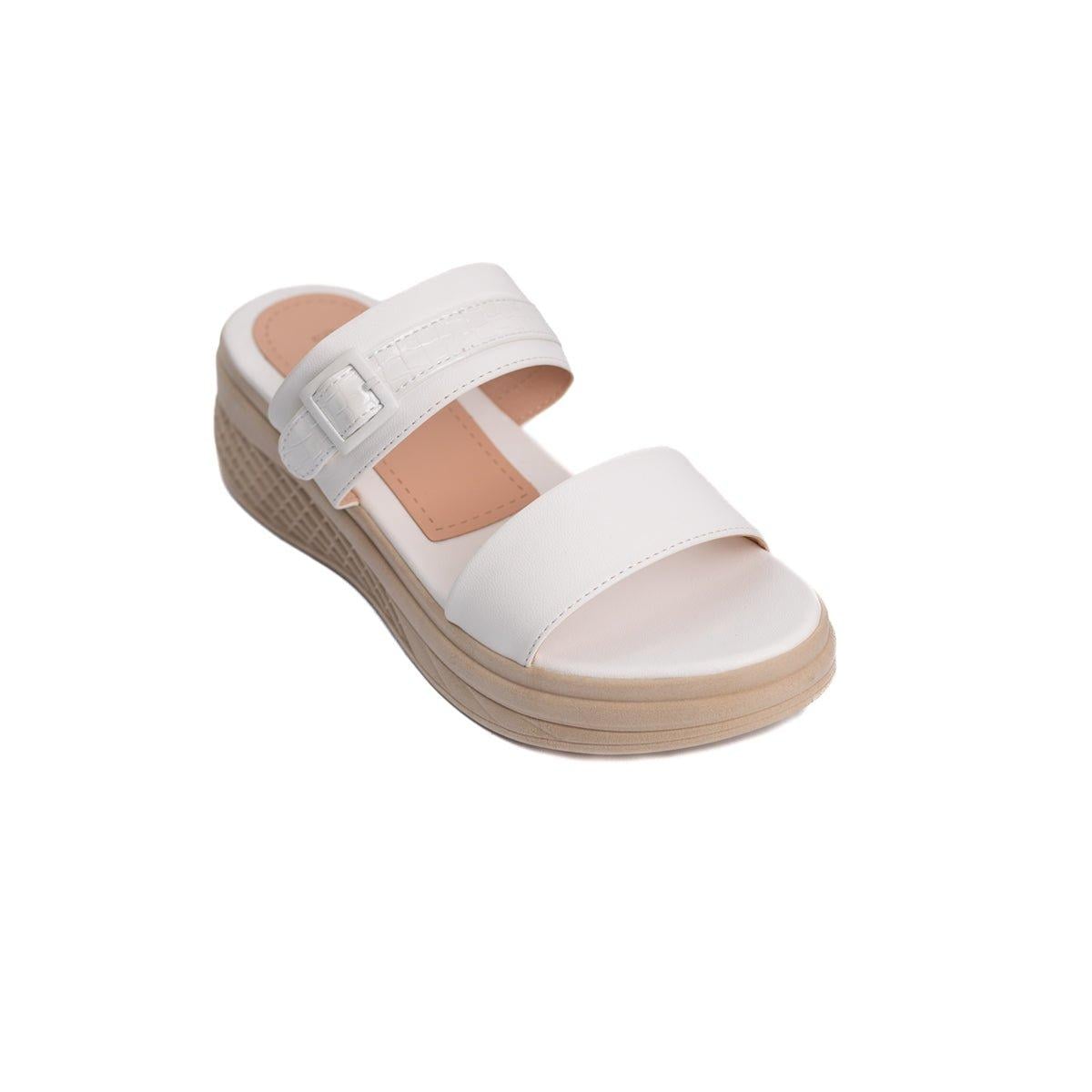 SANDALIAS CASUALES MUJER YUBI BLANCO - 5