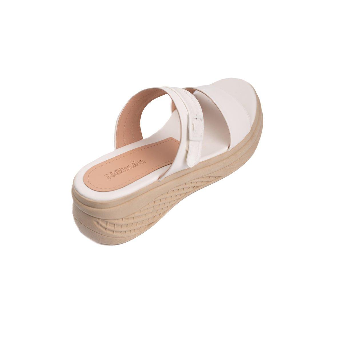 SANDALIAS CASUALES MUJER YUBI BLANCO - 6