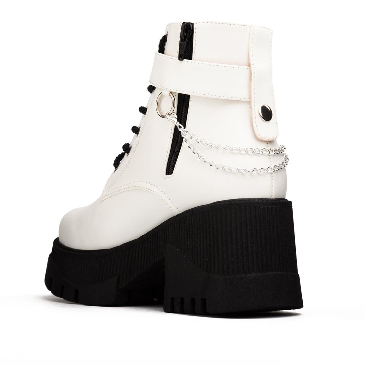 BOTAS MUJER POTAXIE BLANCO - 5