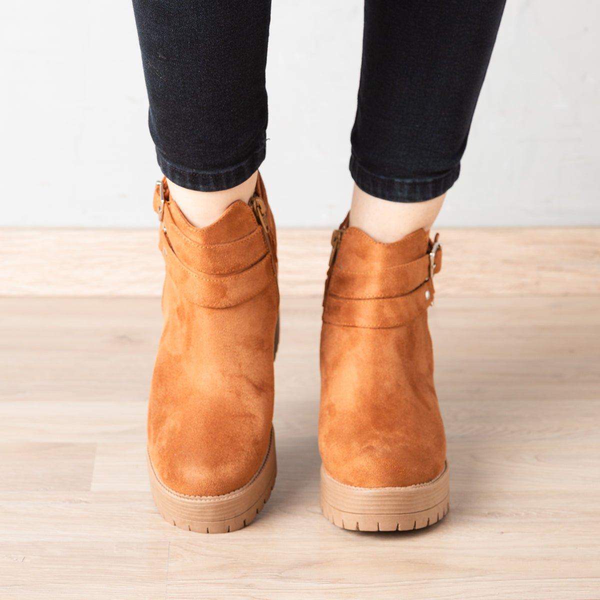 BOTAS MUJER DONIA CAMEL - 2