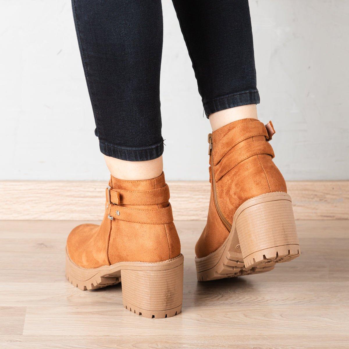 BOTAS MUJER DONIA CAMEL - 3