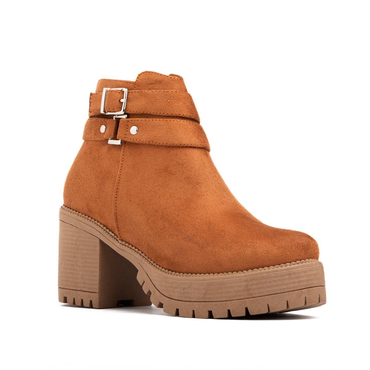BOTAS MUJER DONIA CAMEL - 5
