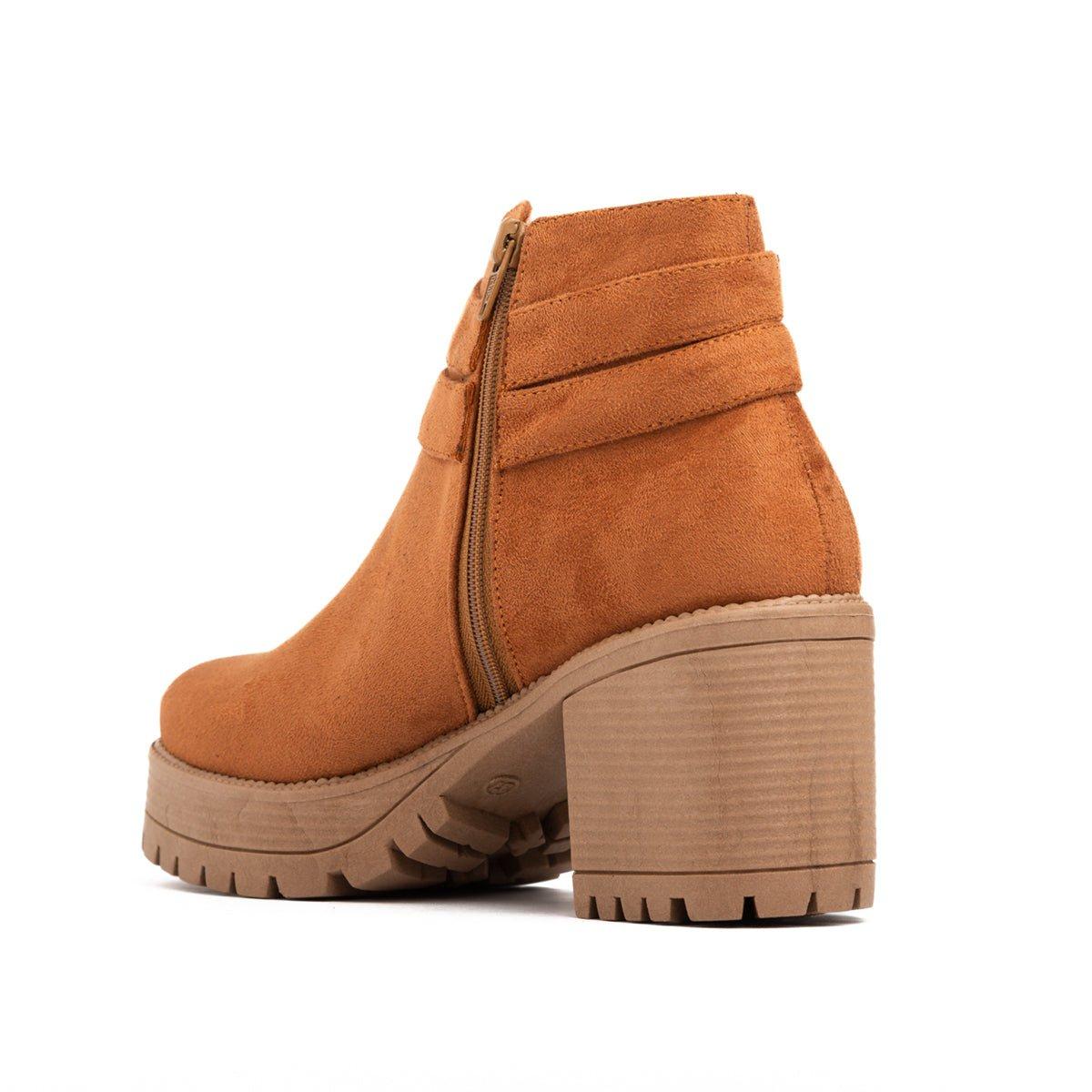 BOTAS MUJER DONIA CAMEL - 6