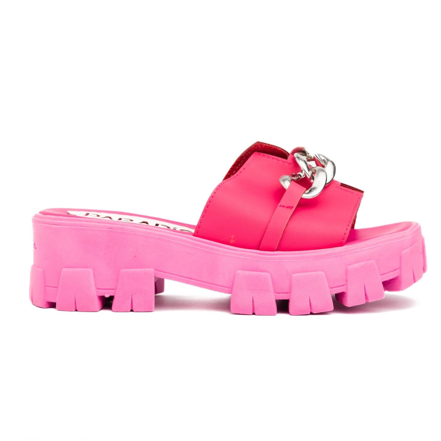 SANDALIAS CASUALES MUJER SAINTES FUCSIA - 2