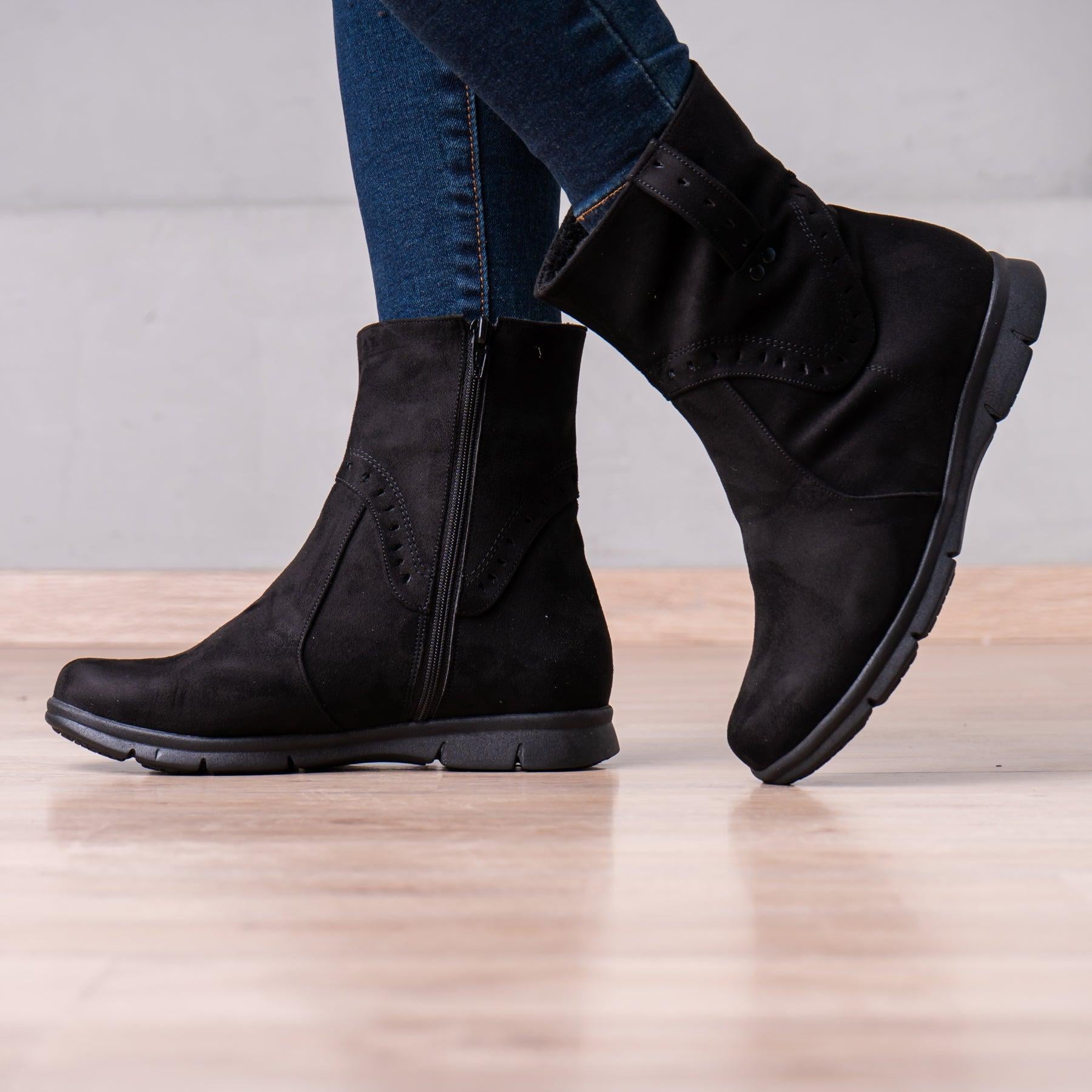 BOTINES MUJER GARBIÑE NEGRO - 1