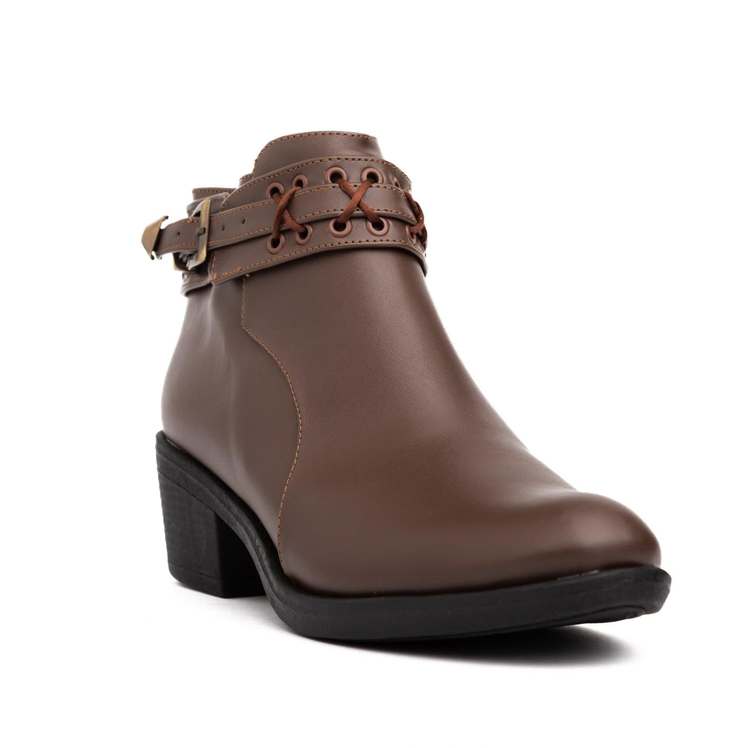 BOTINES MUJER NAGOYA MARRON - 5