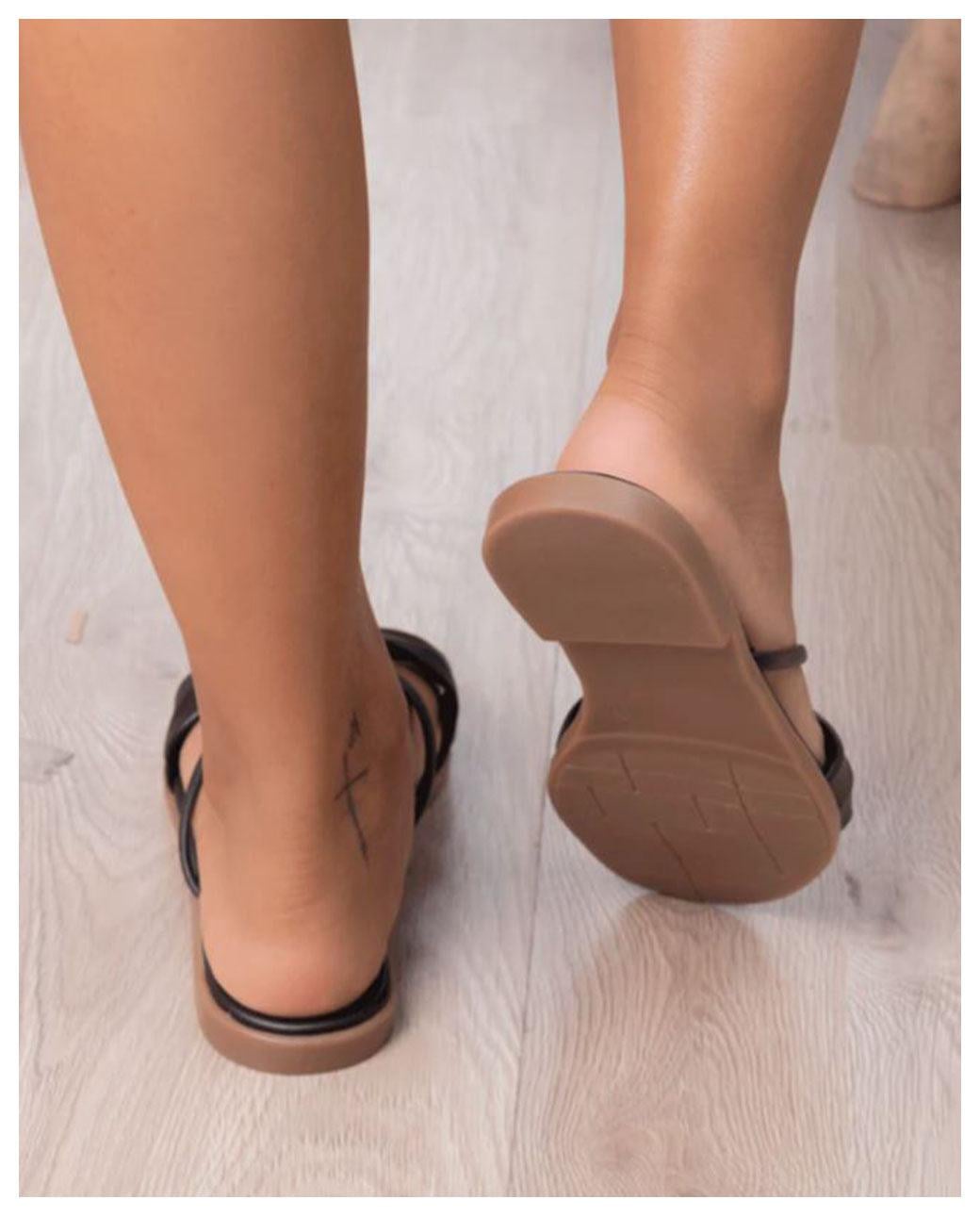 SANDALIAS CASUALES MUJER HABANA NEGRO - 3