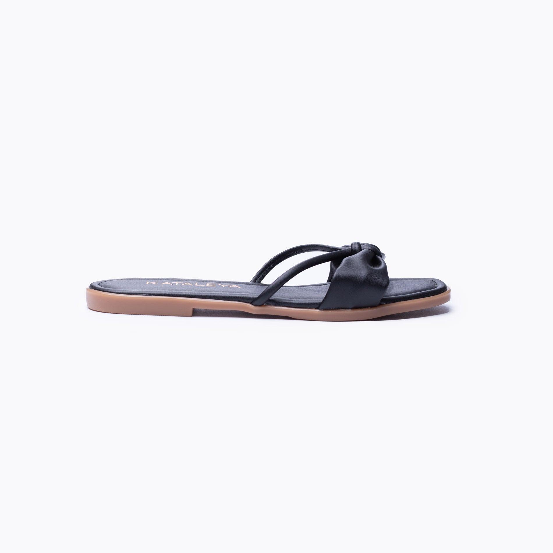 SANDALIAS CASUALES MUJER HABANA NEGRO - 4